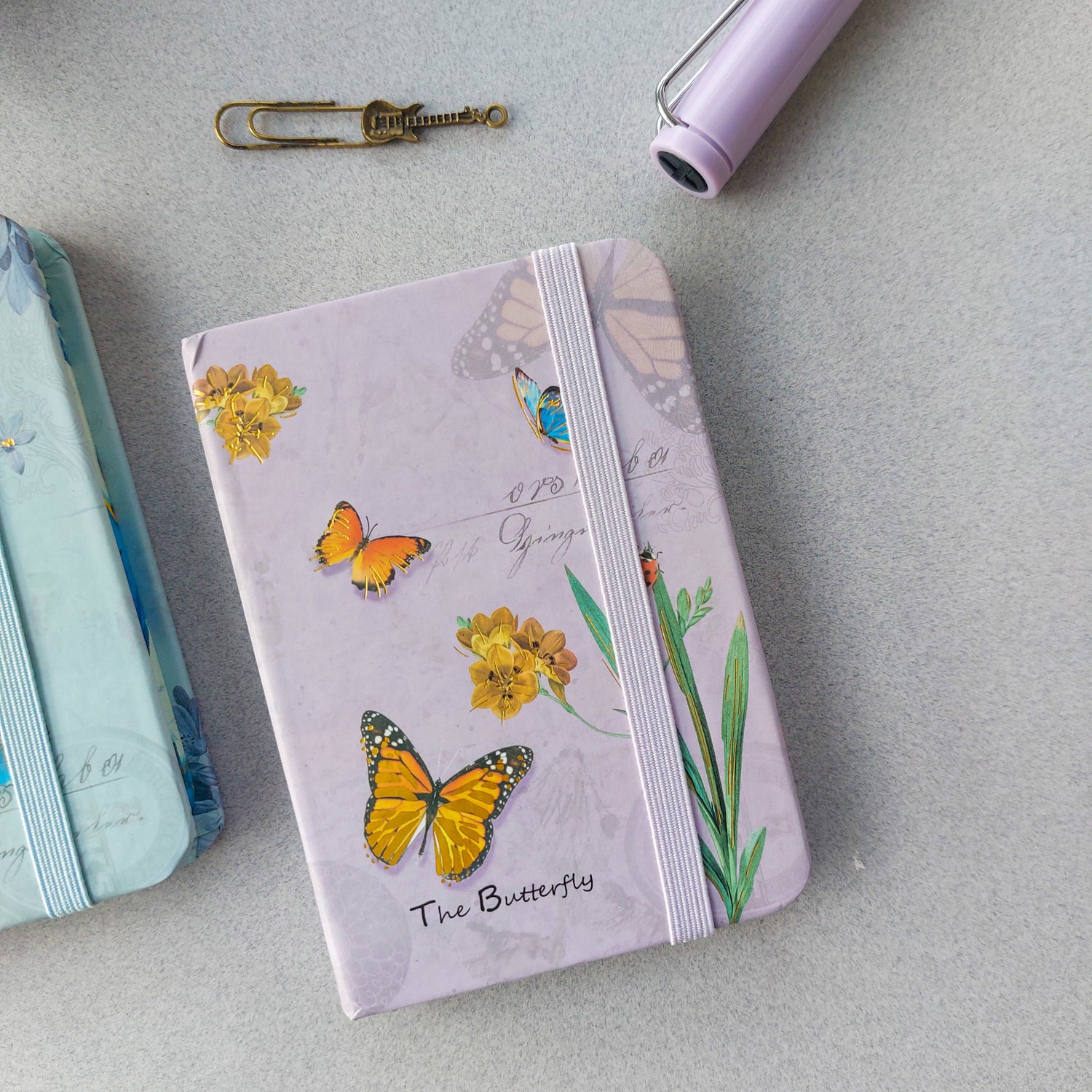Butterfly Series Ruled Diaries A6