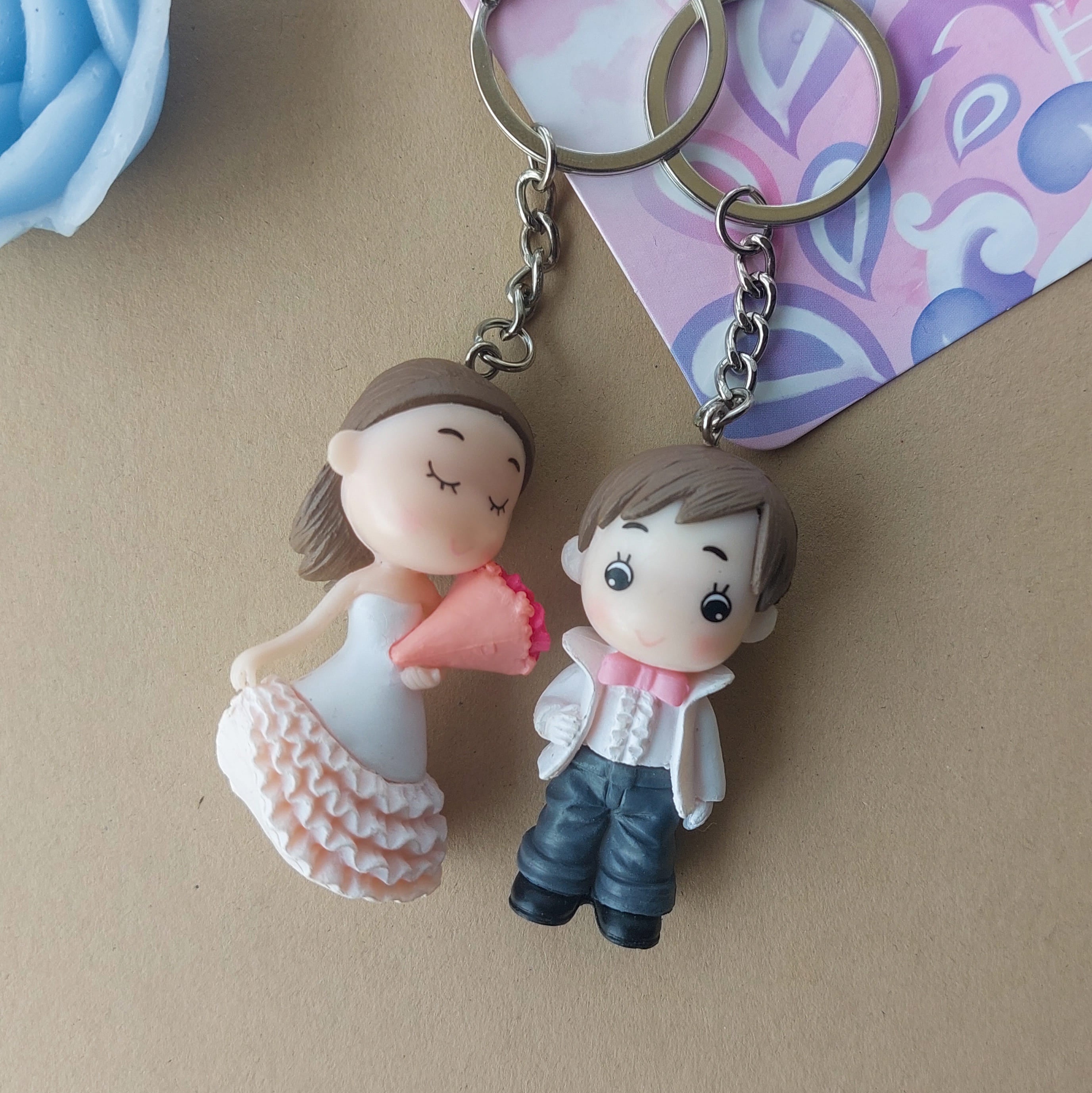 Happy & Sweet Couples Keychains