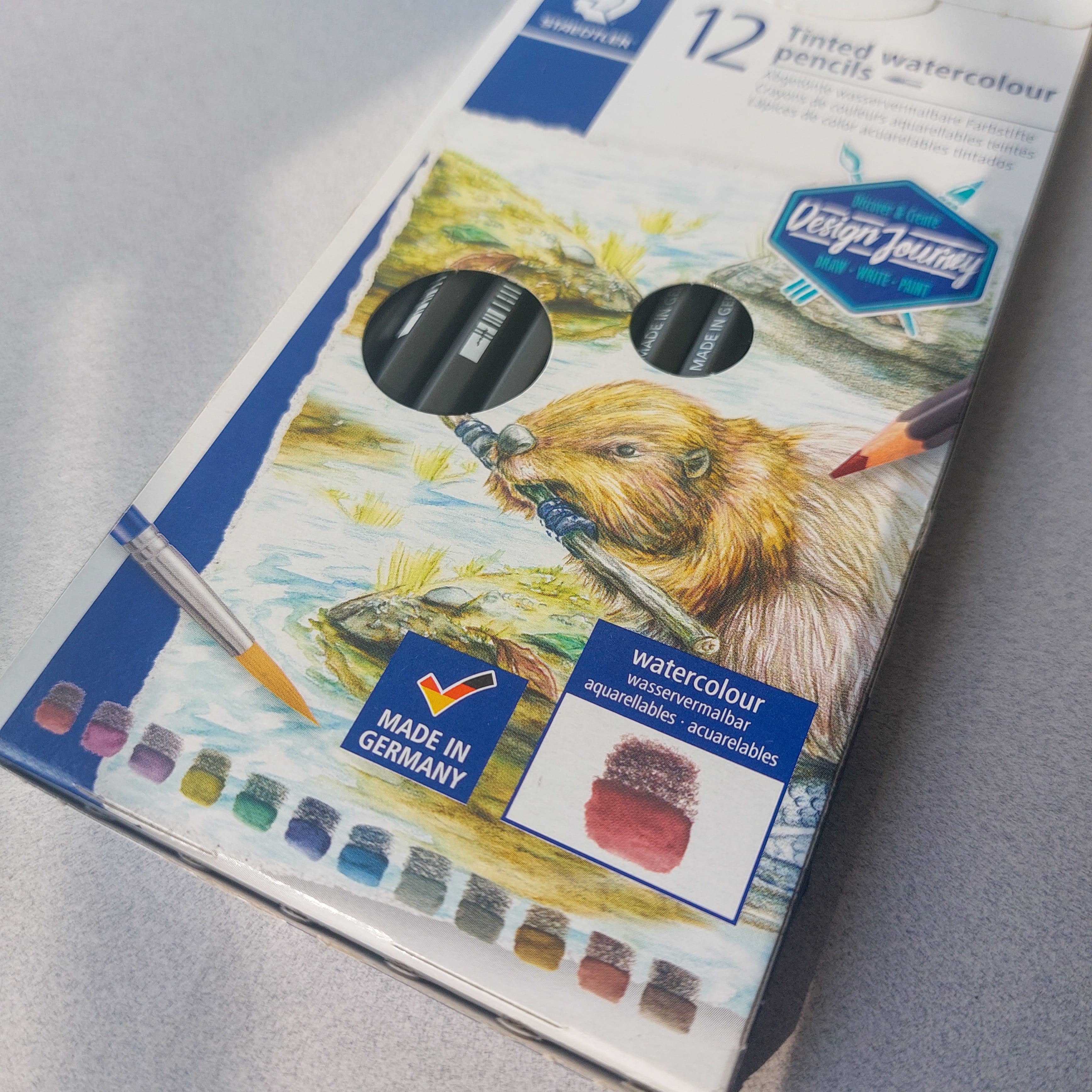 Staedtler Tinted Water Color Pencils (12 pcs set)