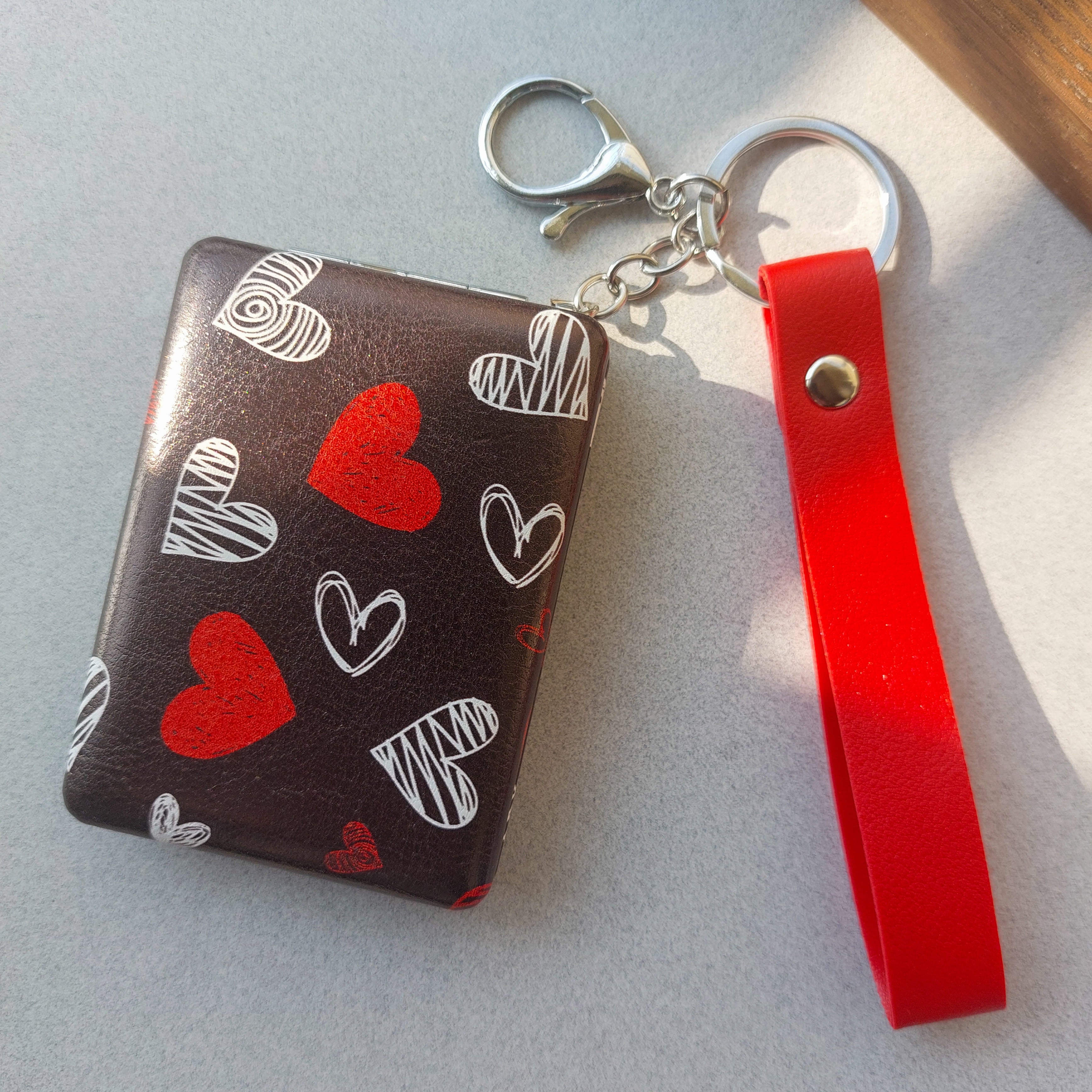 Designer Pocket Mirrors with Strap