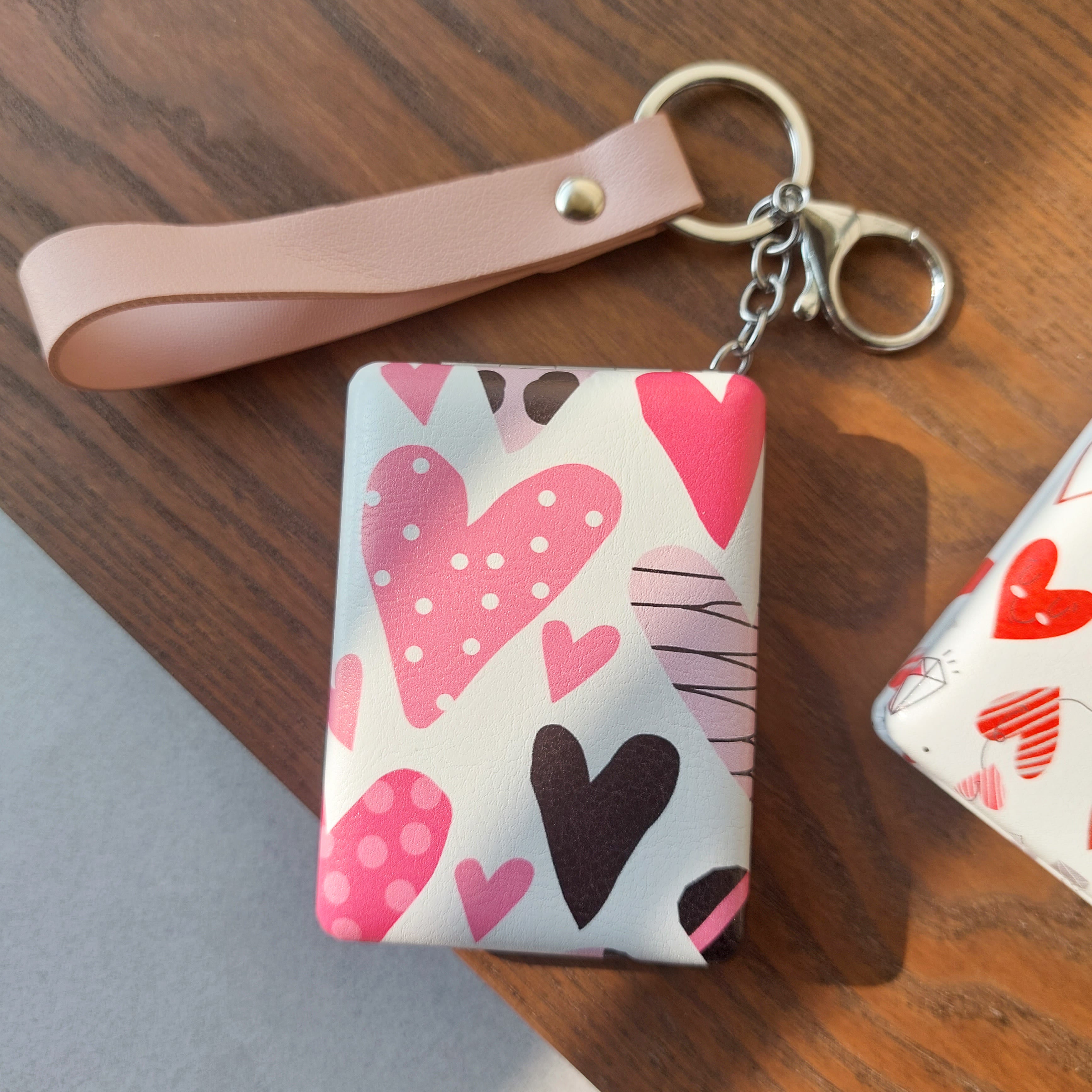 Designer Pocket Mirrors with Strap