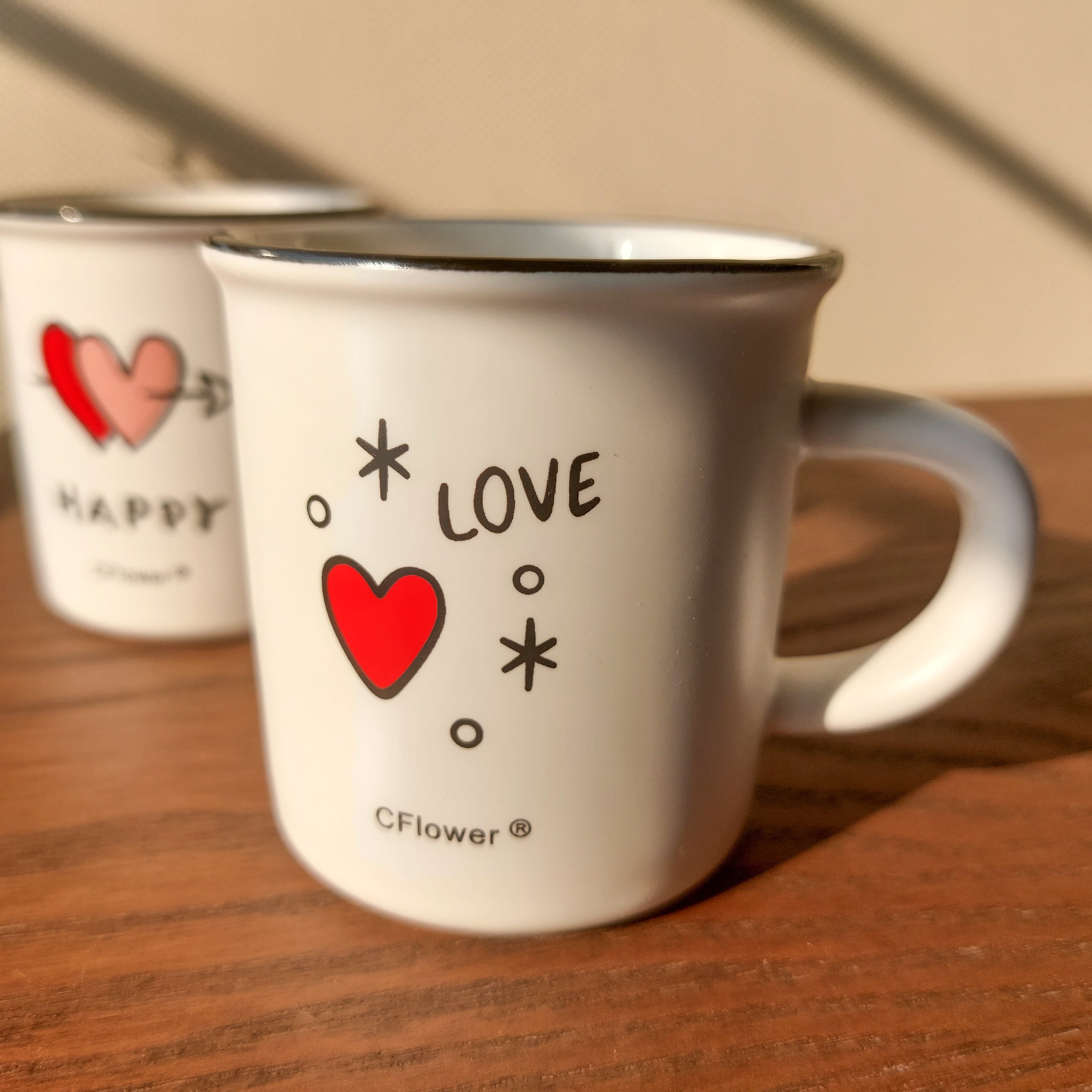 Emotions Ceramic Mini Mugs
