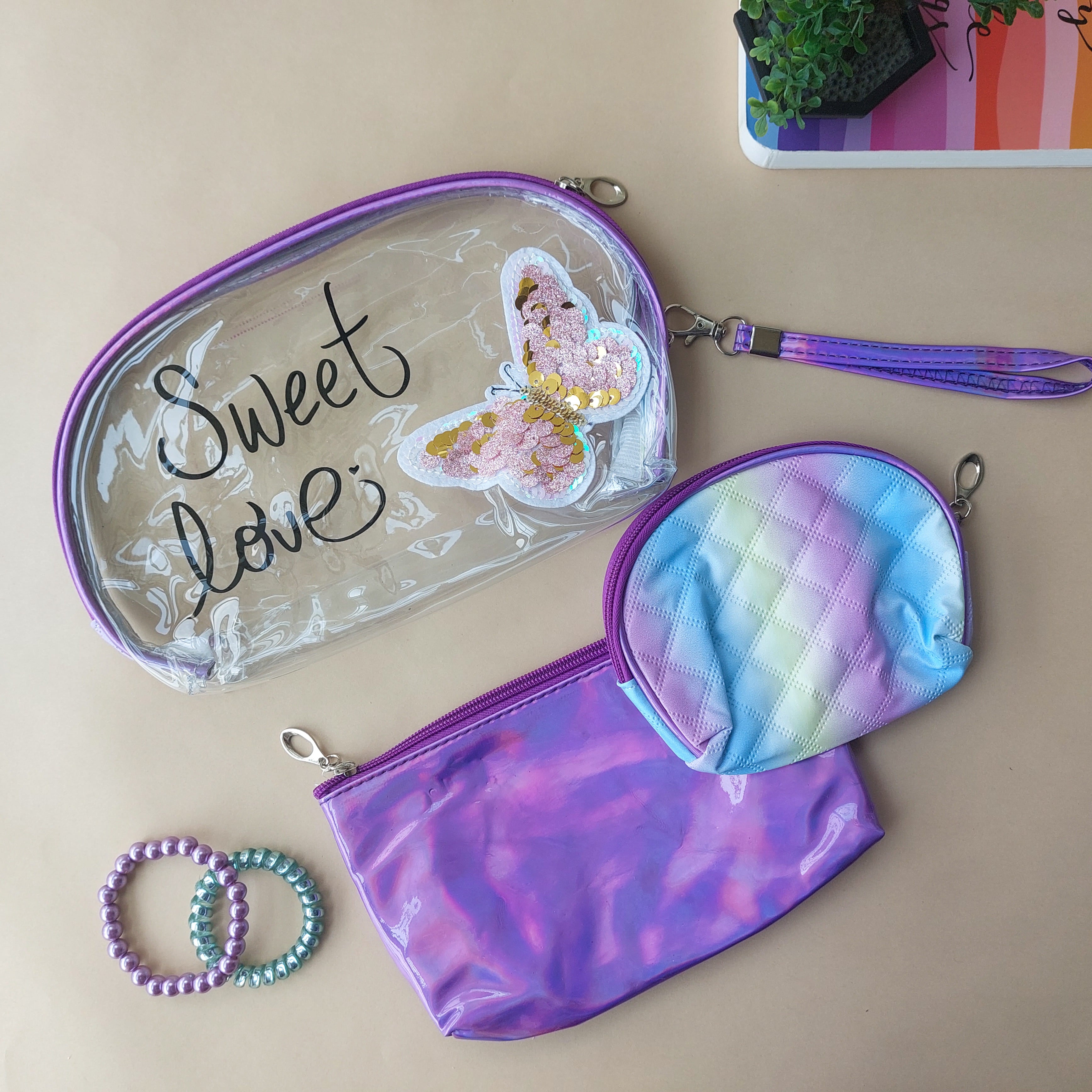 3 Pcs Premiun Pouches