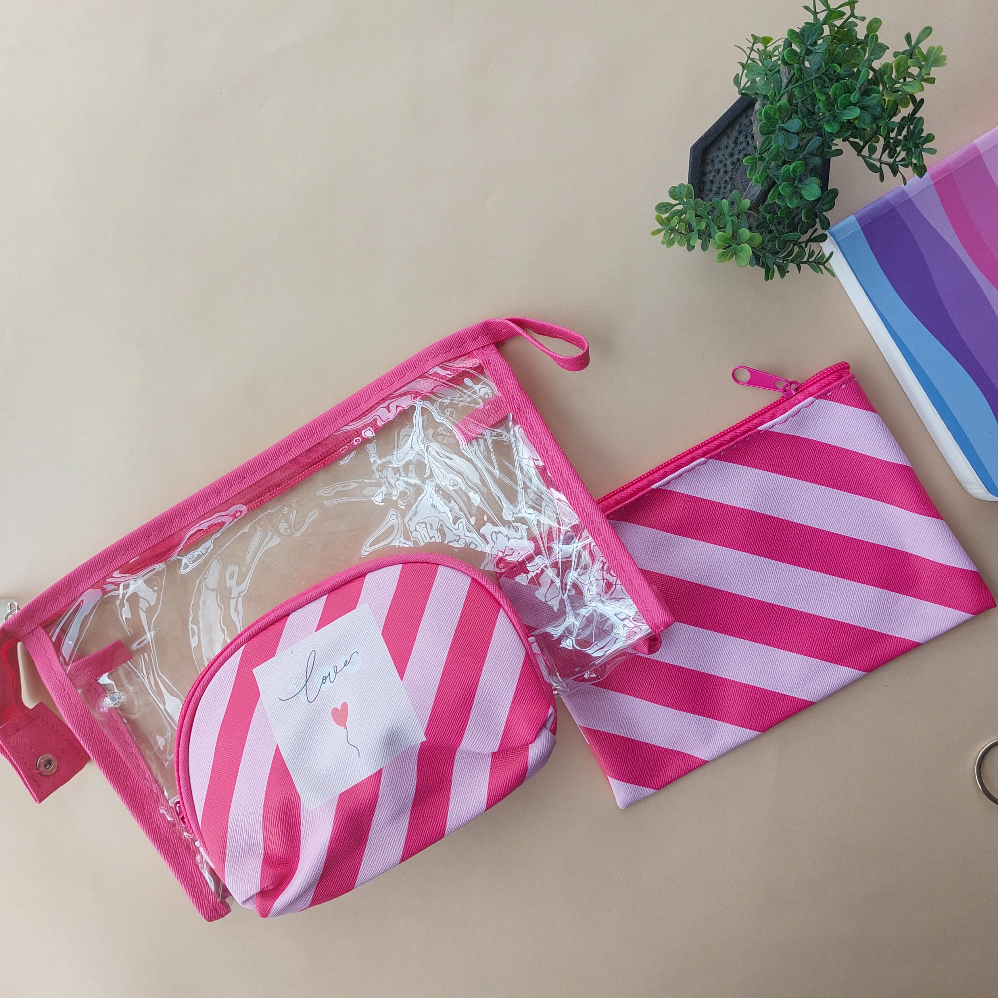 3 Pcs Pouches
