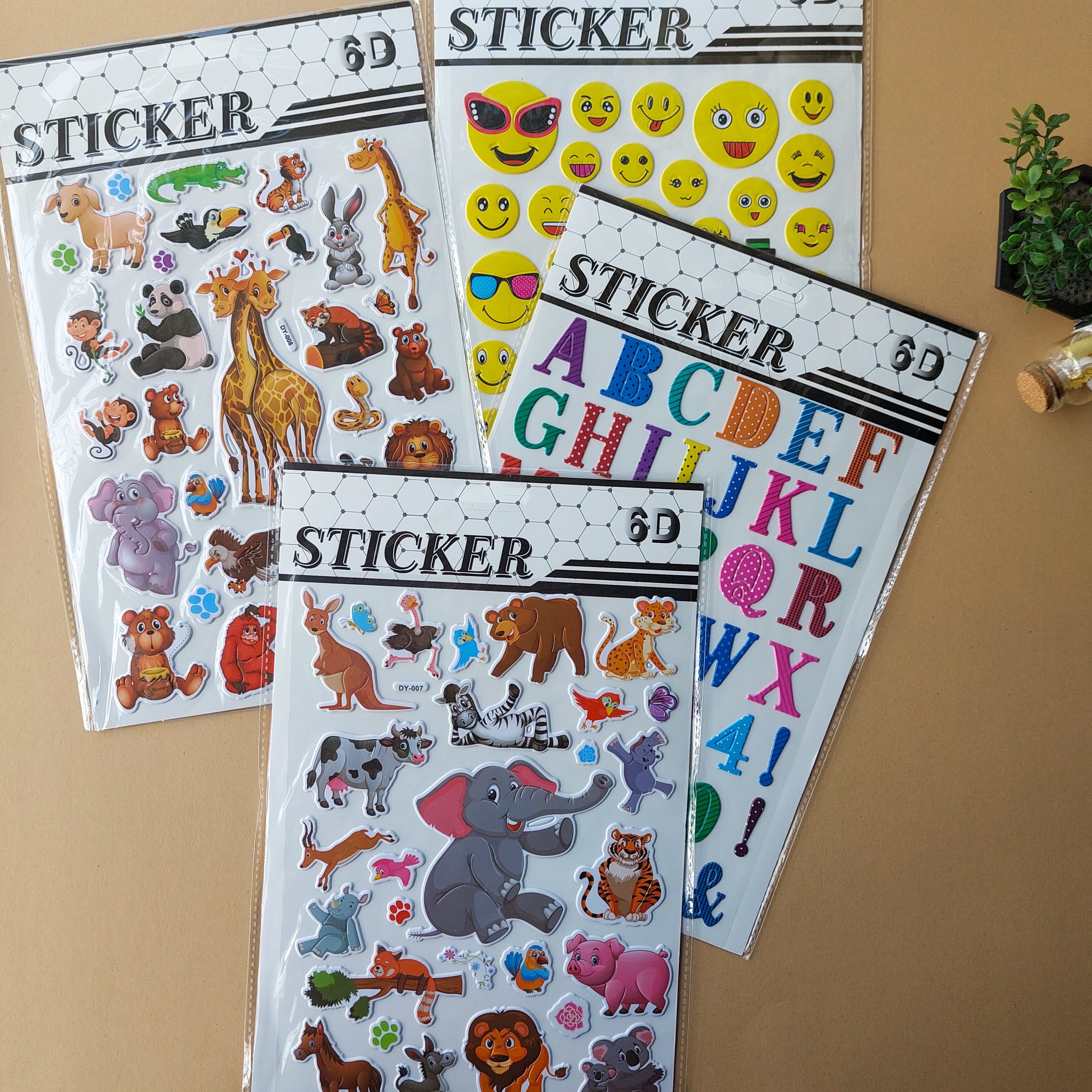 6D Stickers