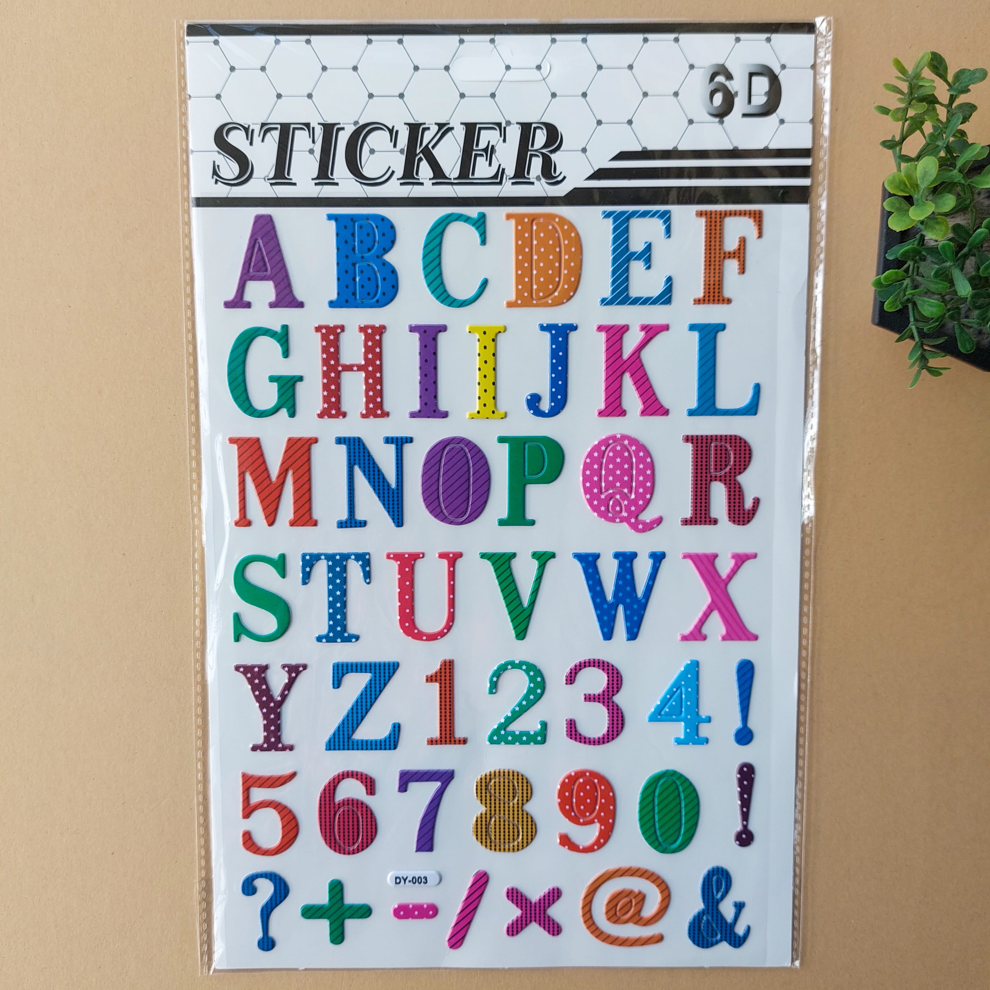 6D Stickers