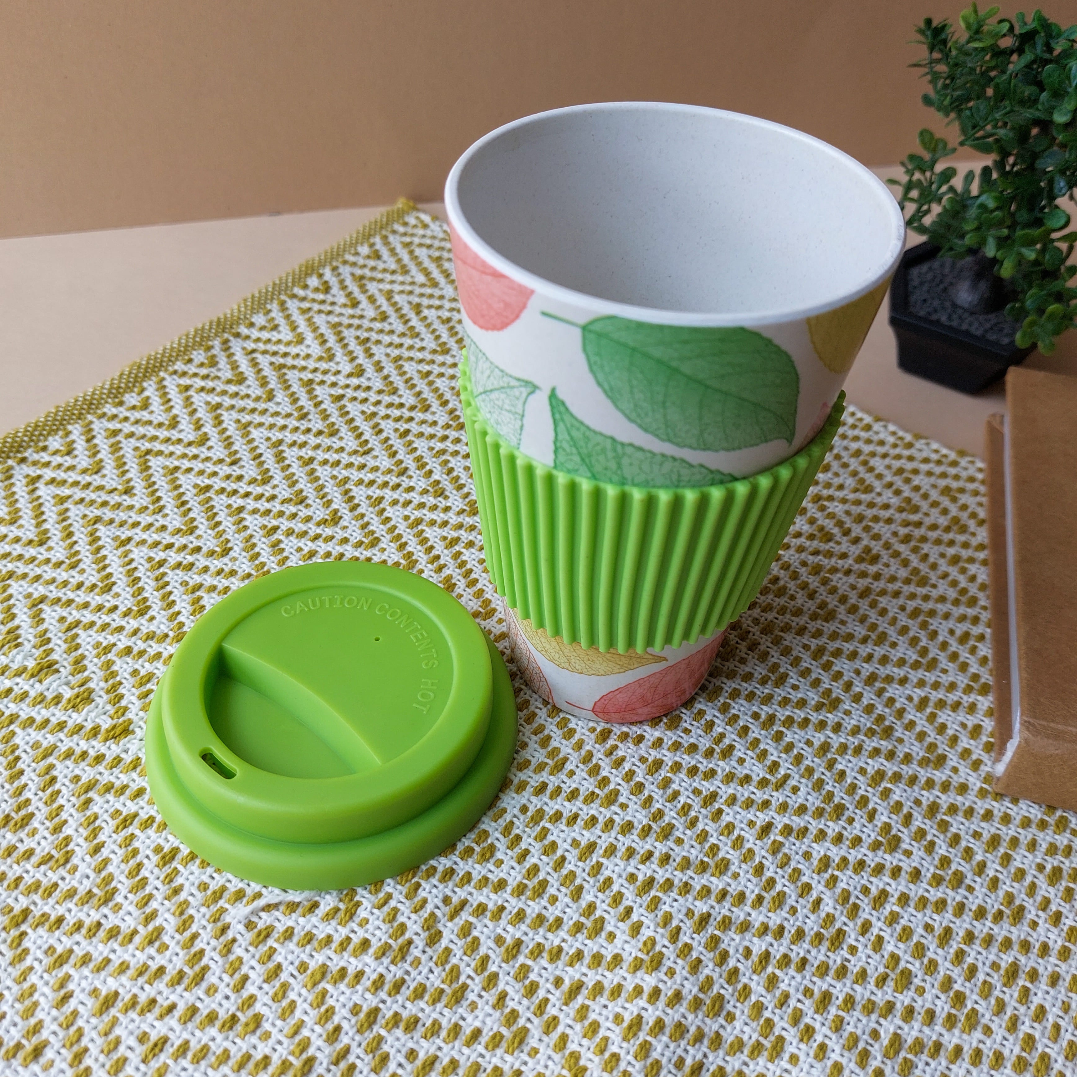 Bamboo Coffee and Tea Sippers 400ml