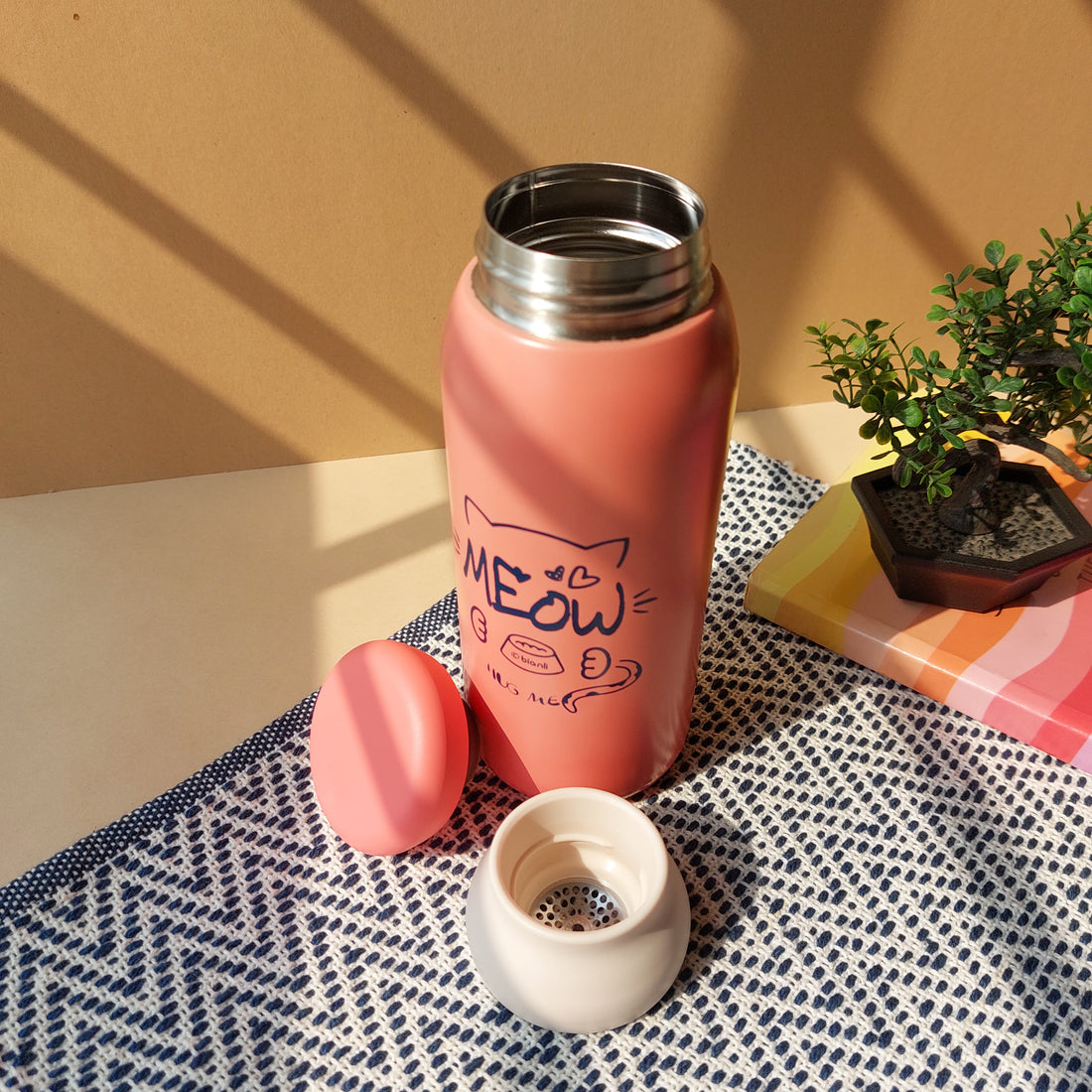 Bianli Steel Insulated Bottles 430ml