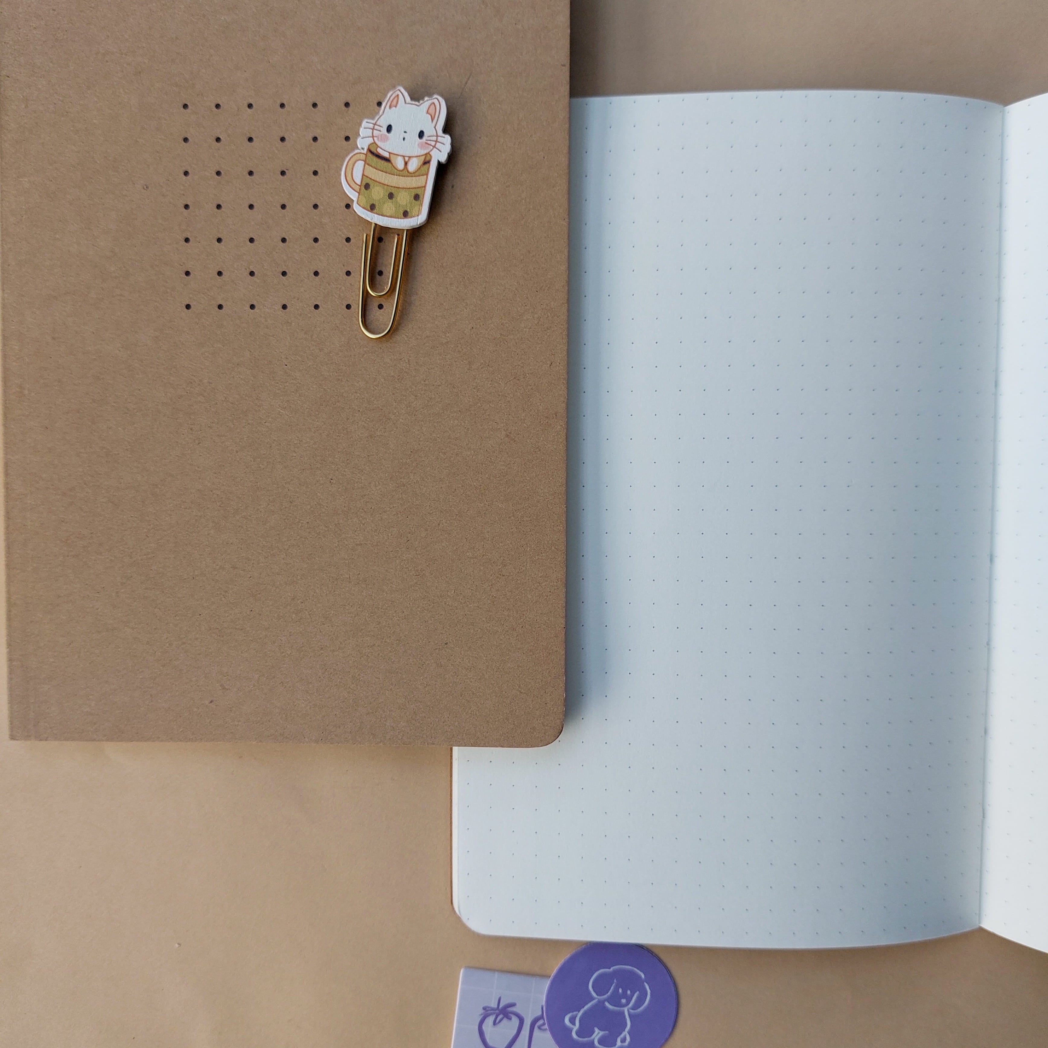 Factor Notes Dot Grid Brown Diaries