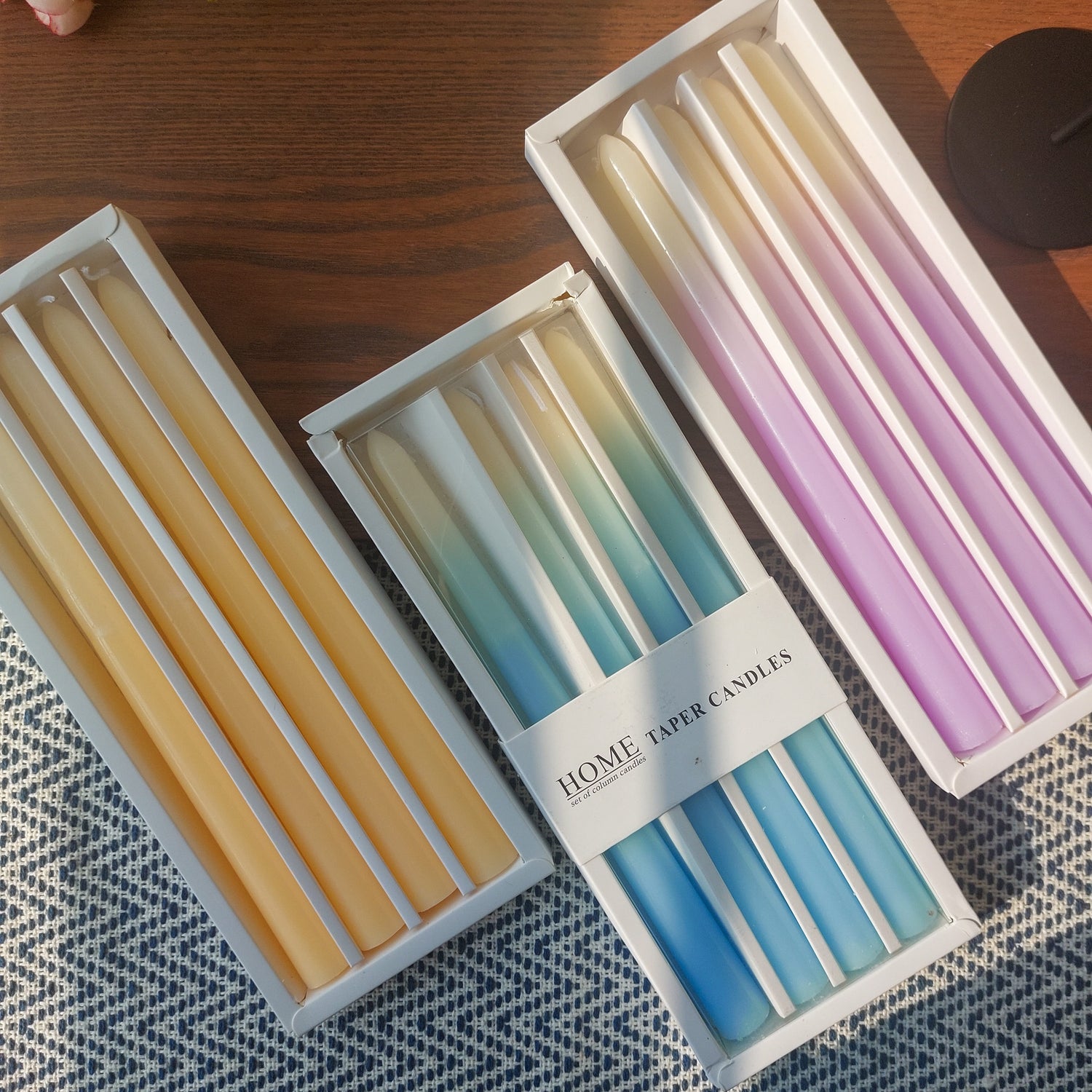 Metal Candle Stand with 3 Candle Packets