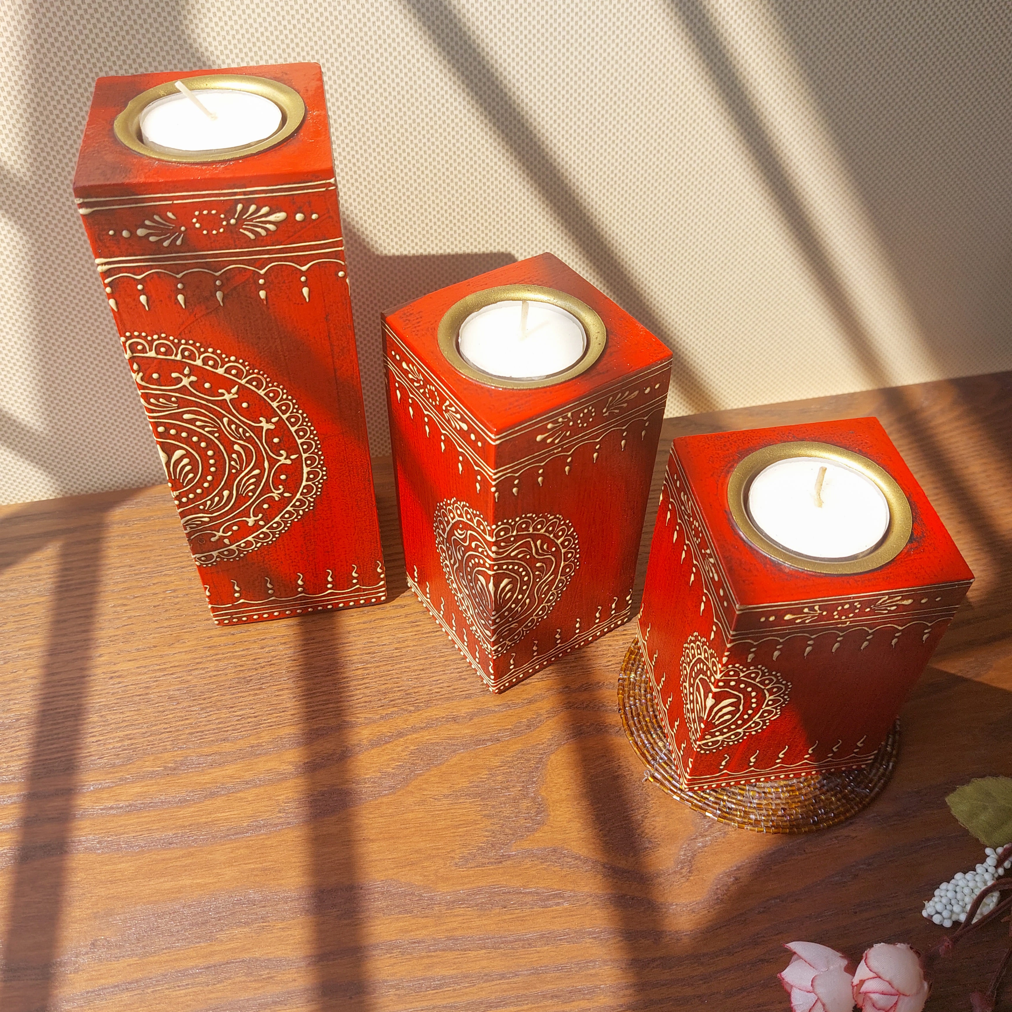 Designer Candle Stands 3pc Set
