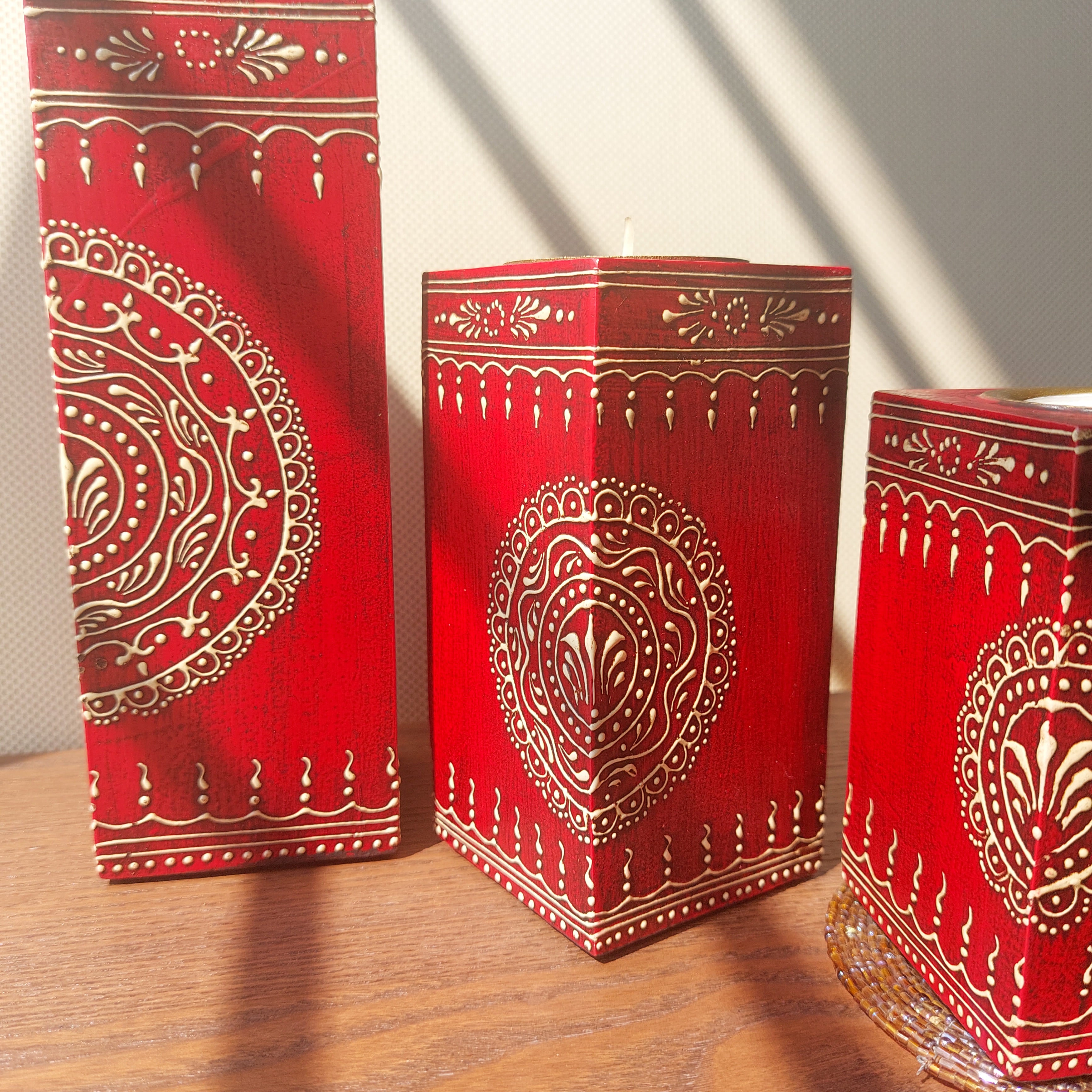 Designer Candle Stands 3pc Set