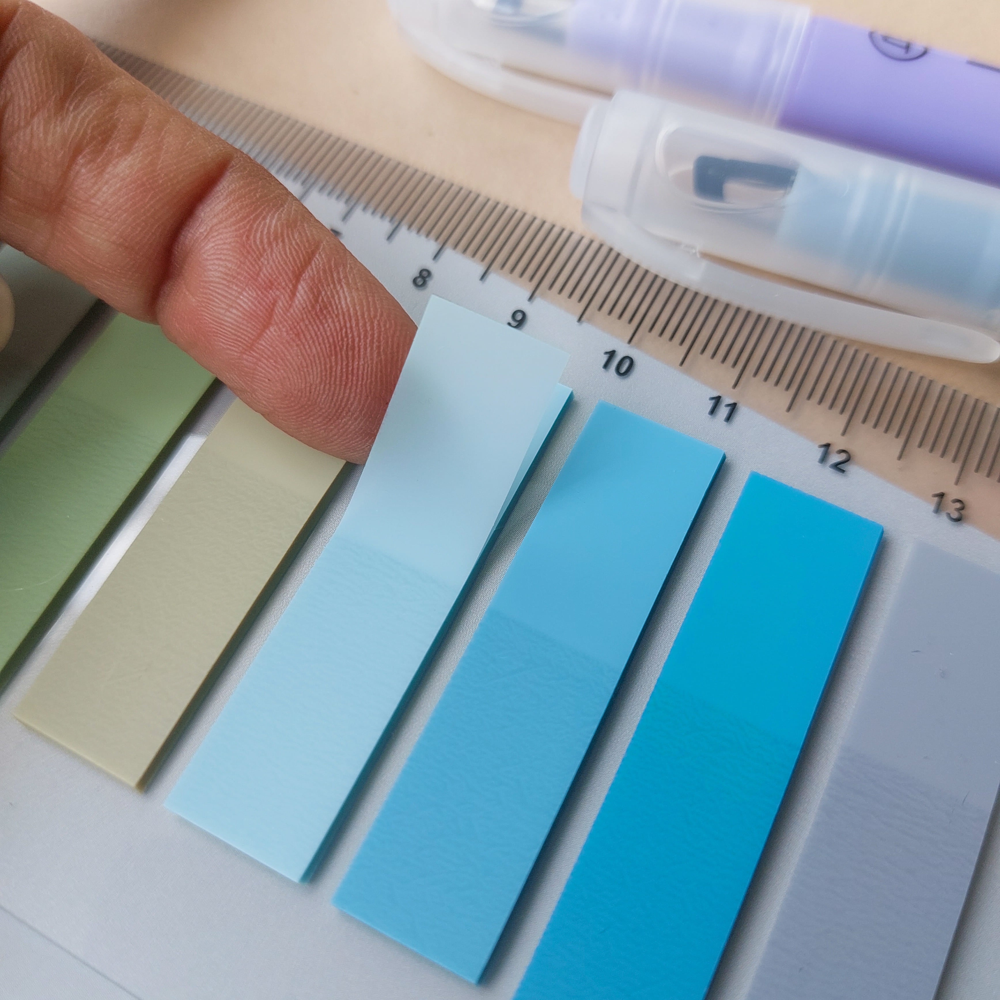 Color Note Sticky Notes With Scale 10 Colors