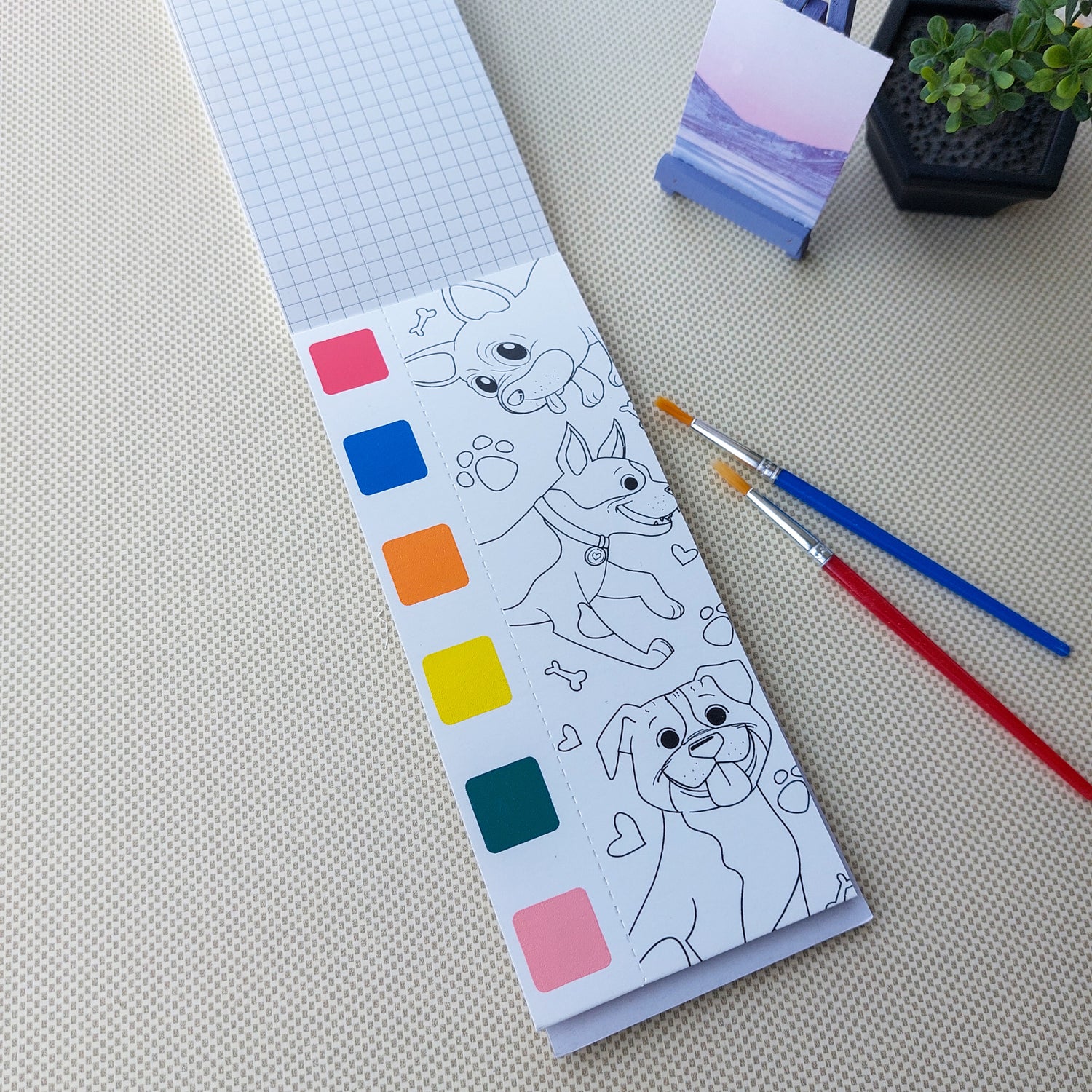 Water Coloring Books Marine Life
