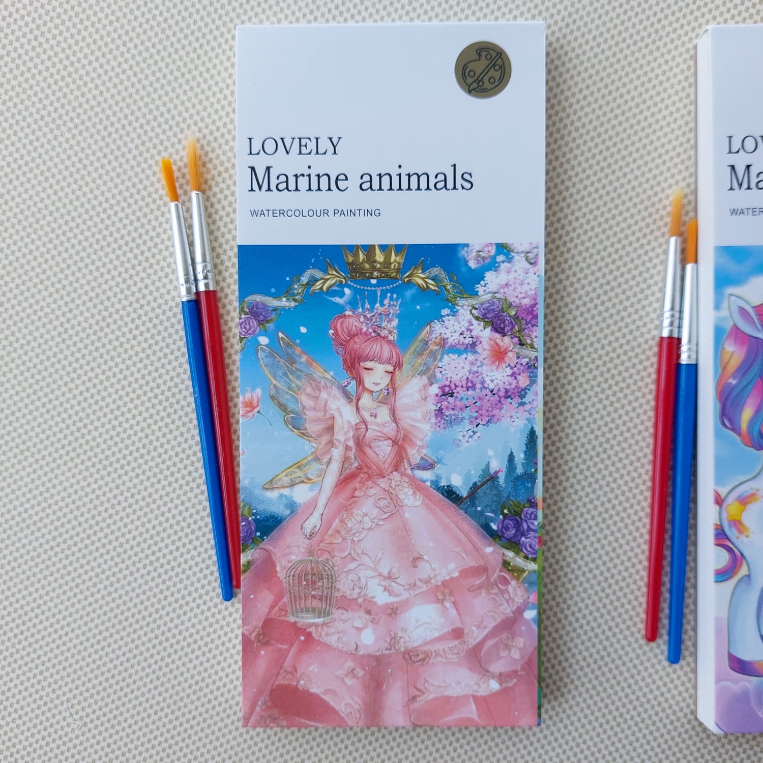 Water Coloring Books Marine Life
