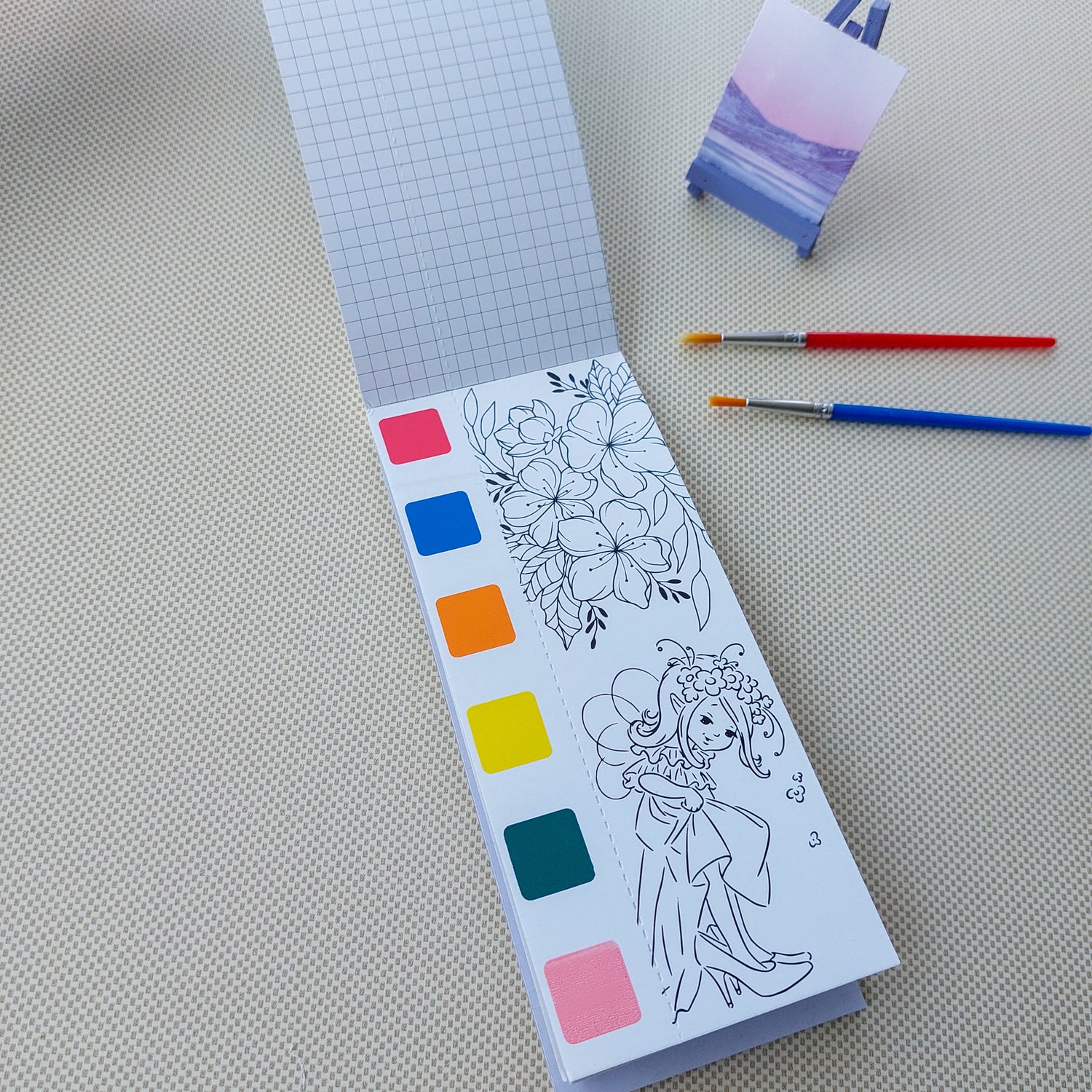 Water Coloring Books Marine Life