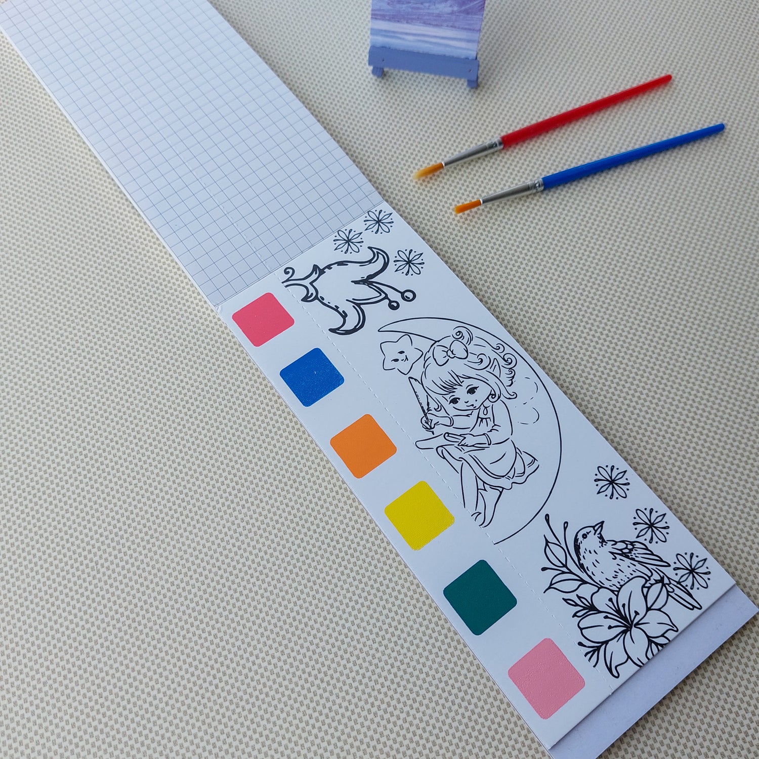 Water Coloring Books Marine Life