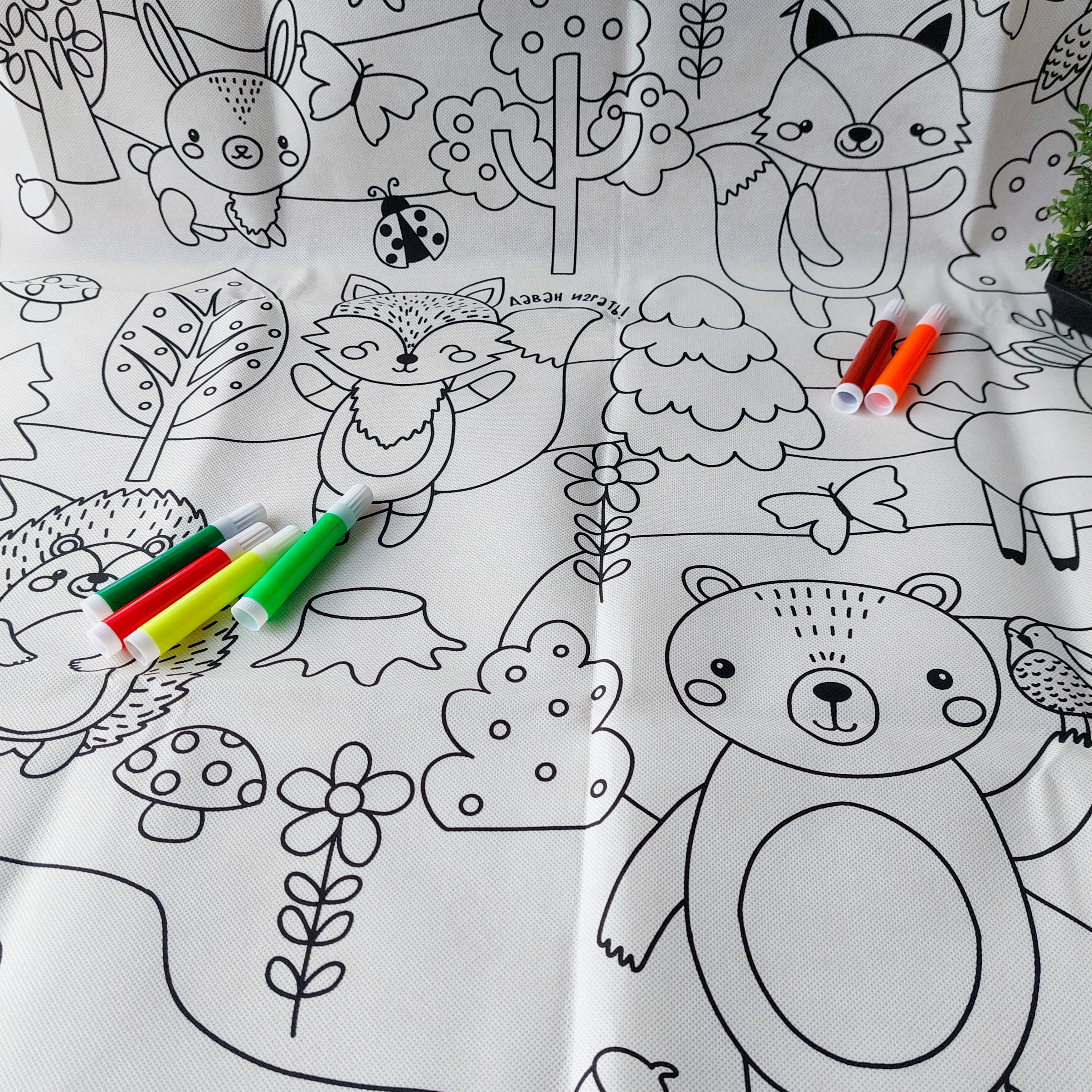 Coloring Mats