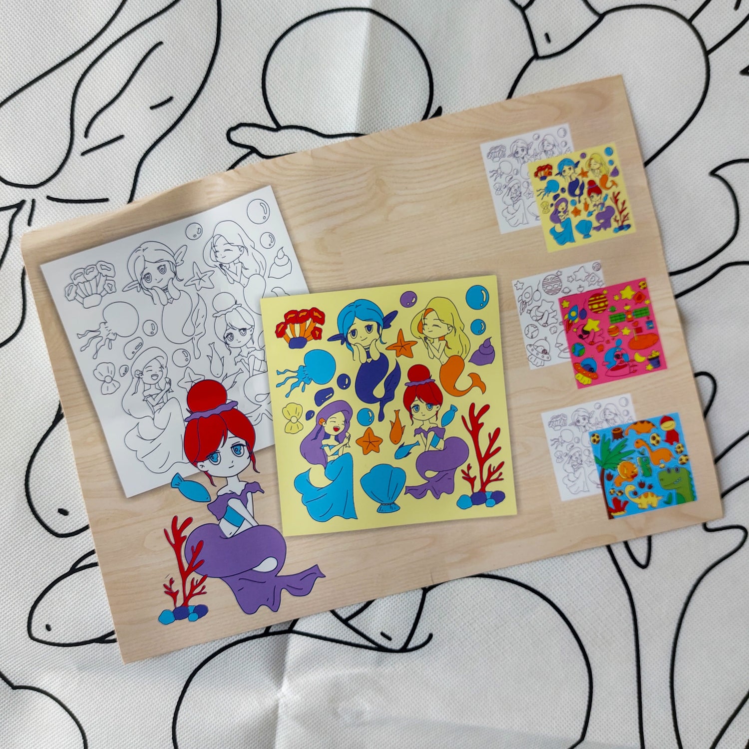 Coloring Mats