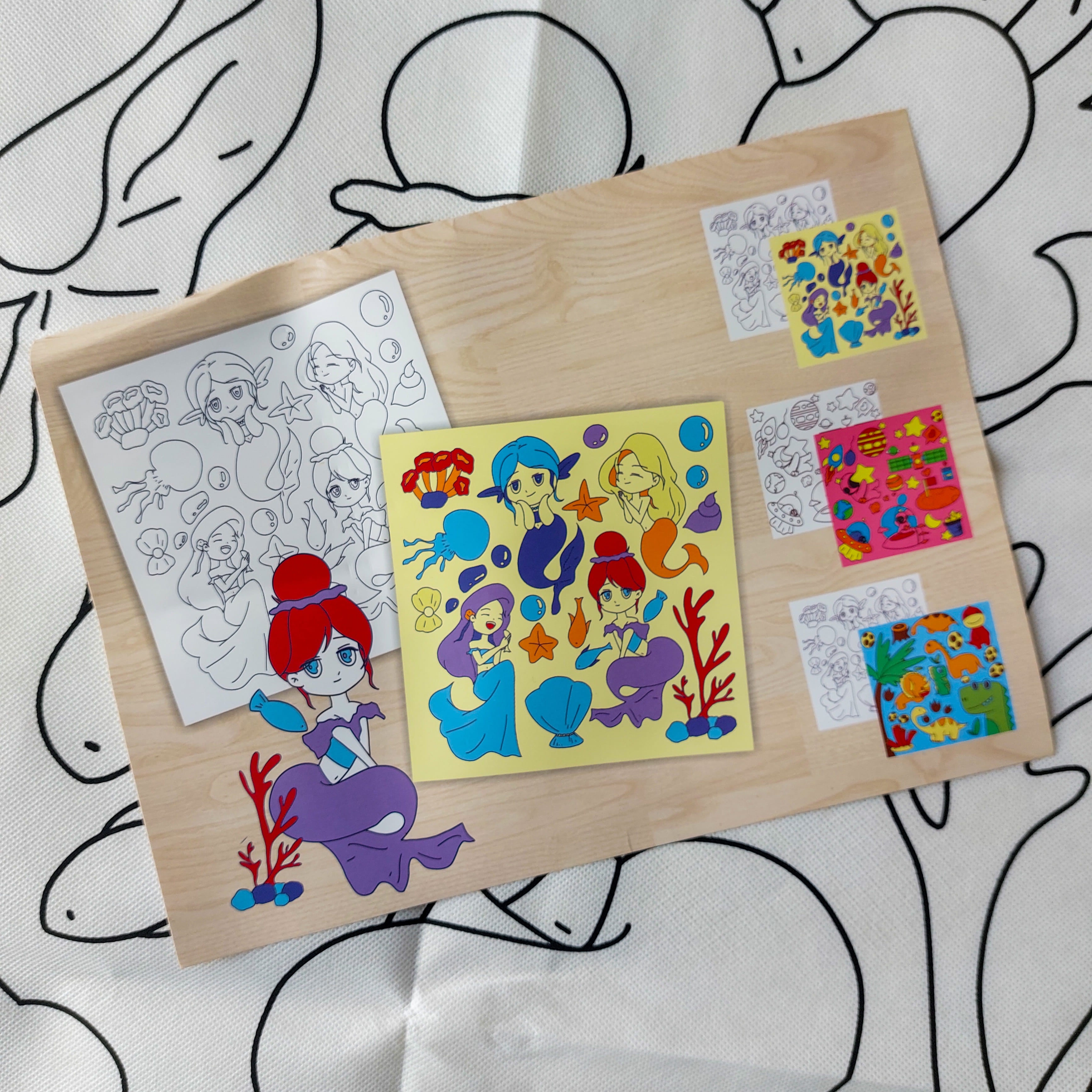 Coloring Mats