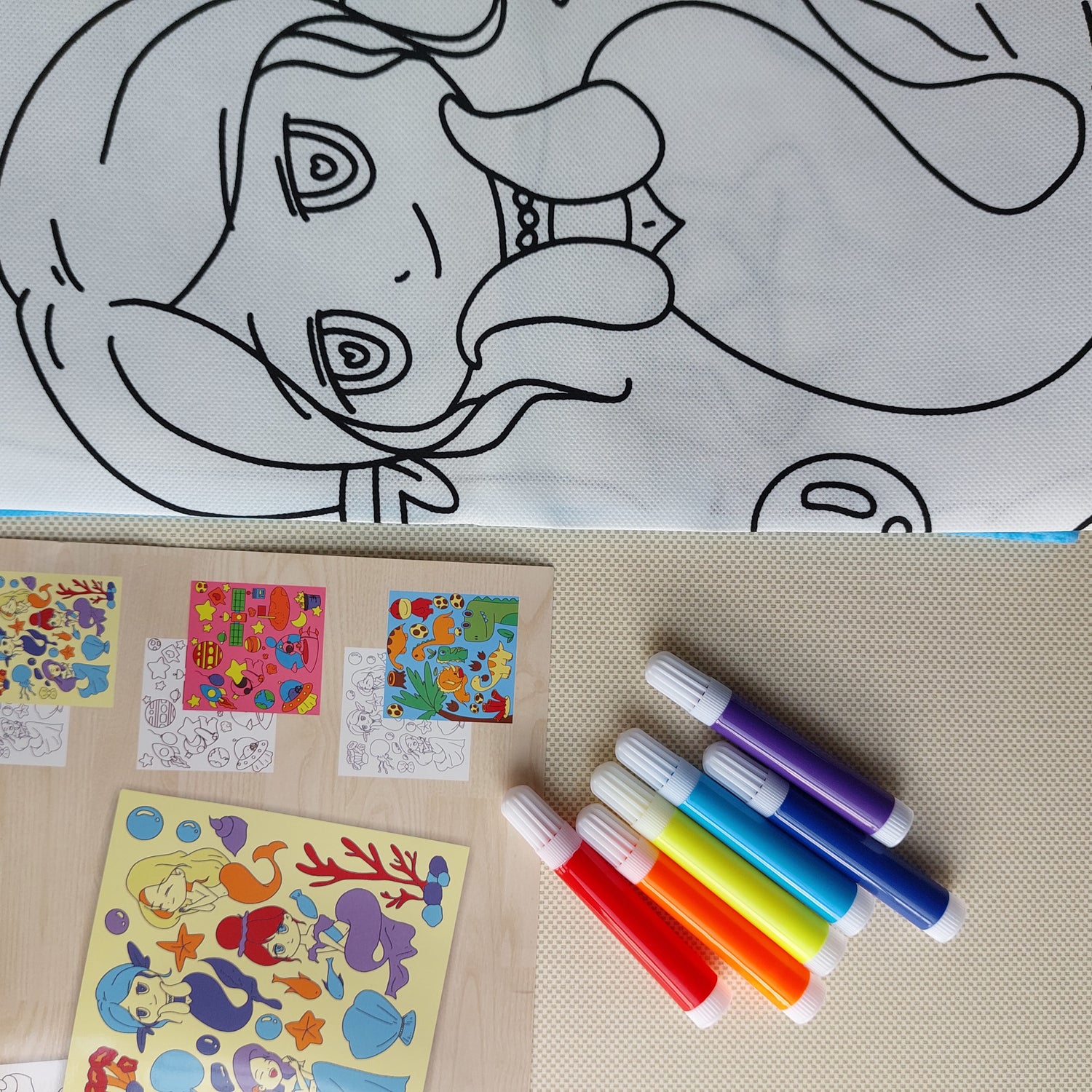 Coloring Mats