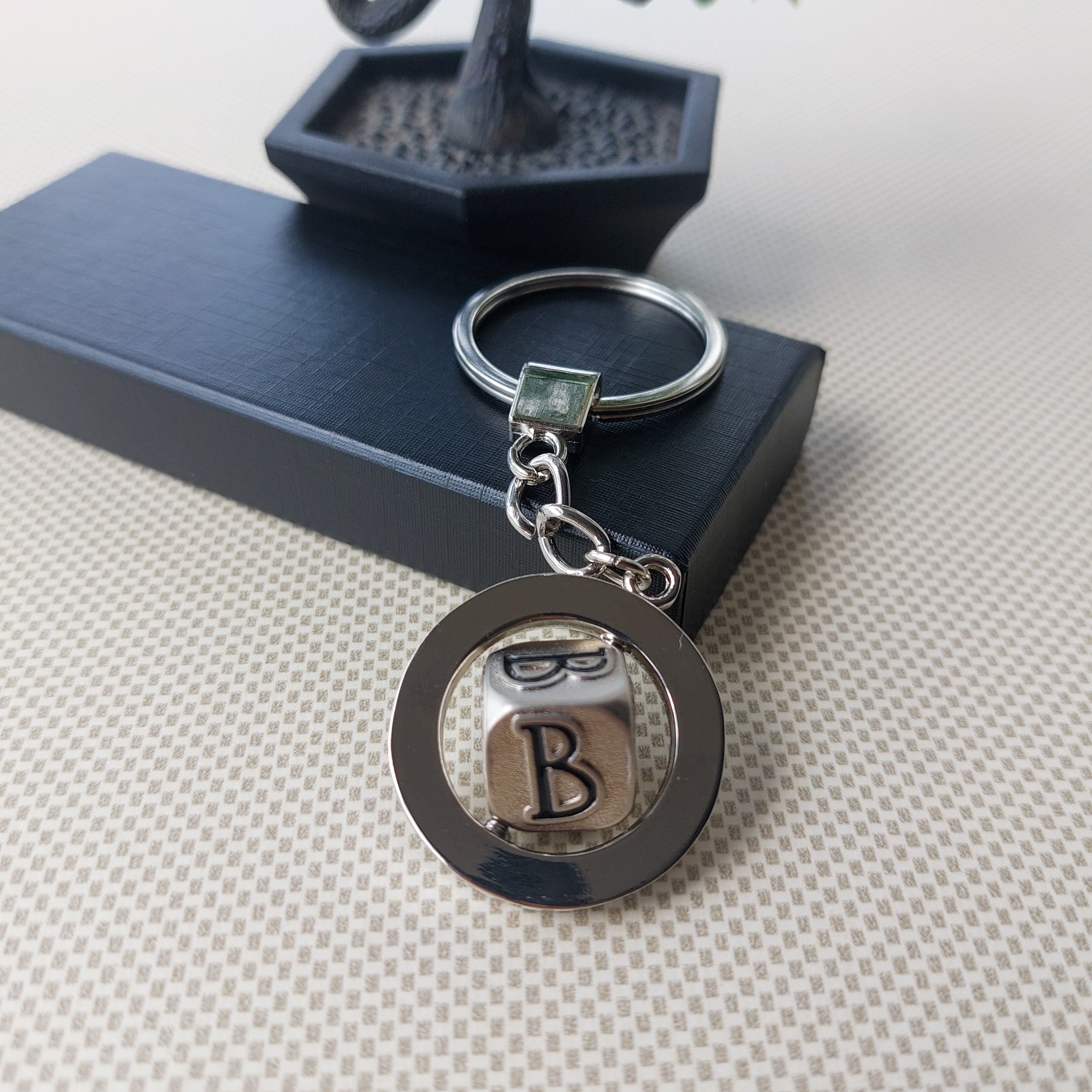 Cube Alphabet Keychains