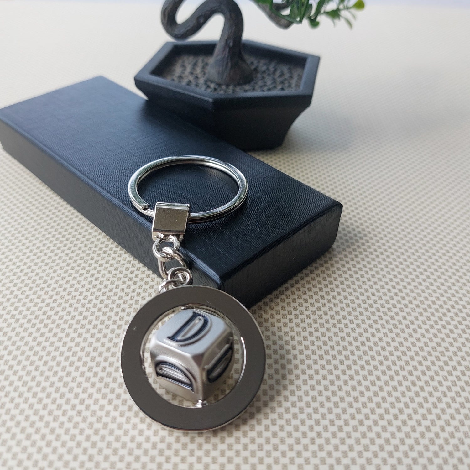 Cube Alphabet Keychains