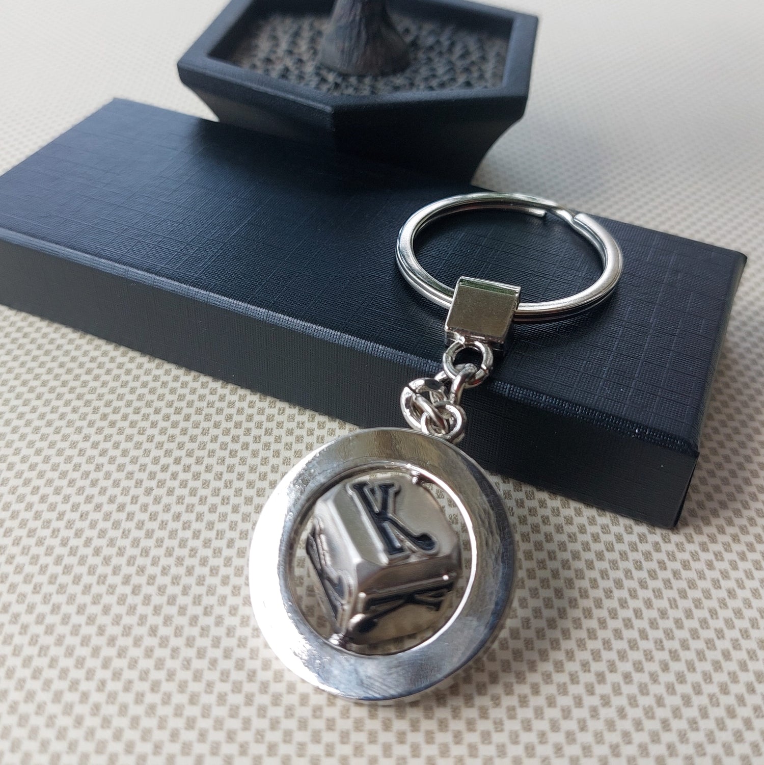 Cube Alphabet Keychains