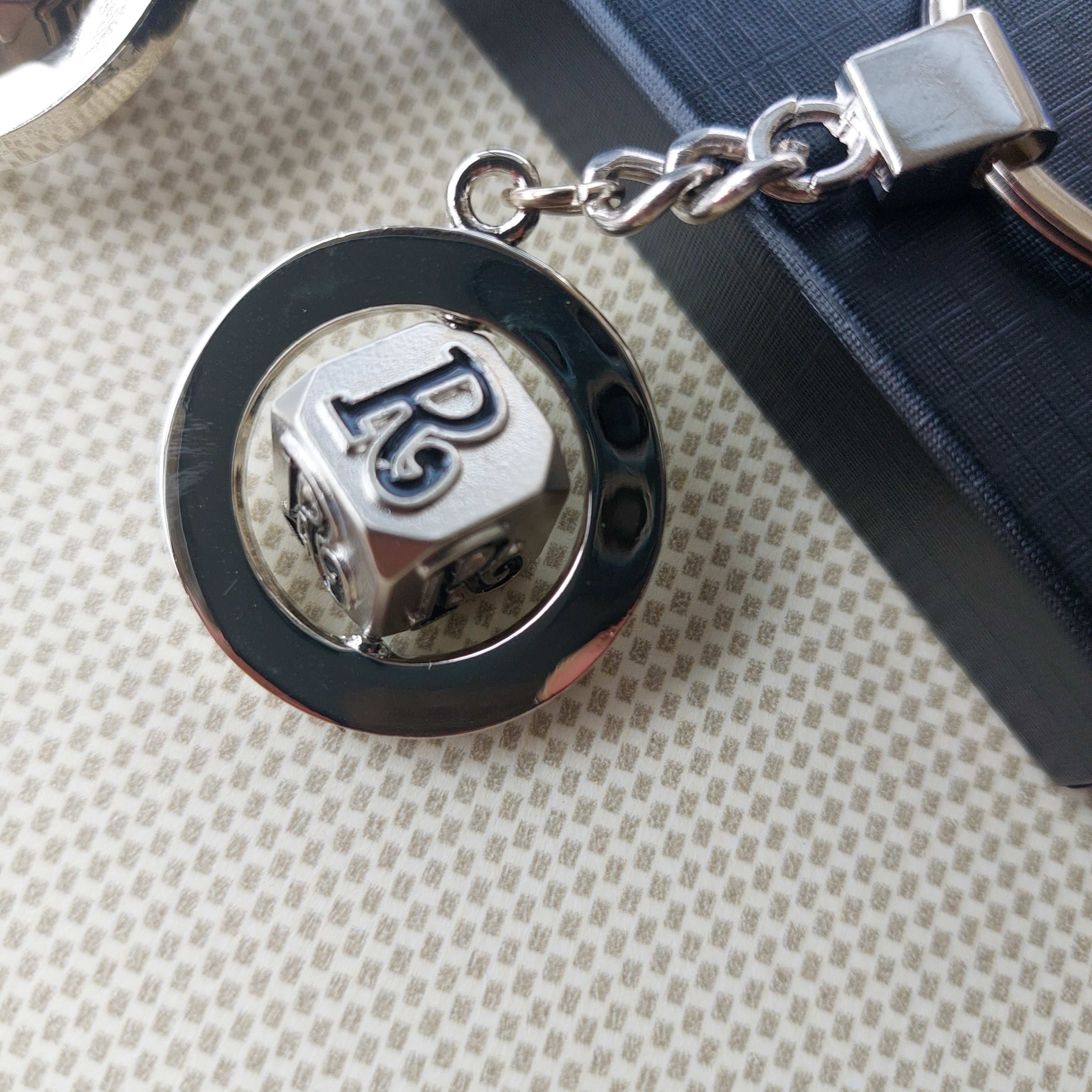 Cube Alphabet Keychains