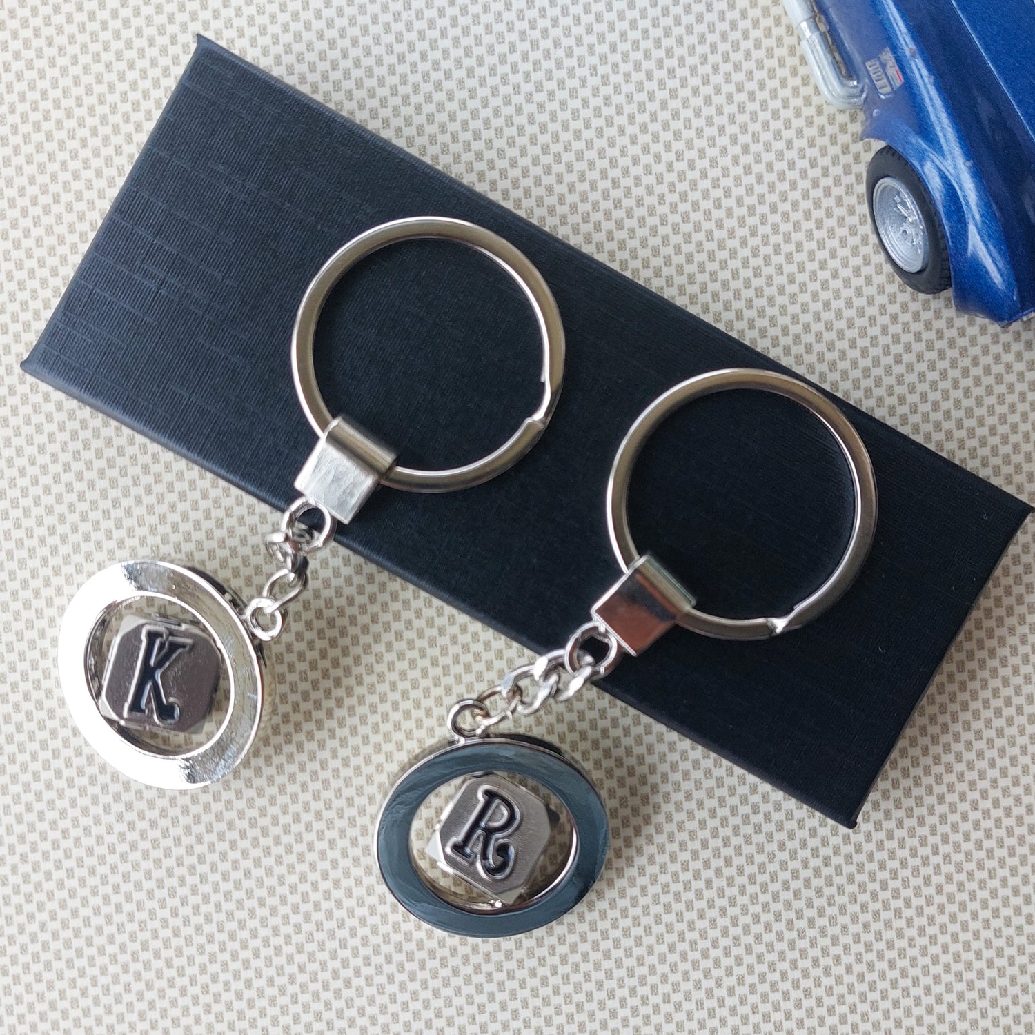 Cube Alphabet Keychains