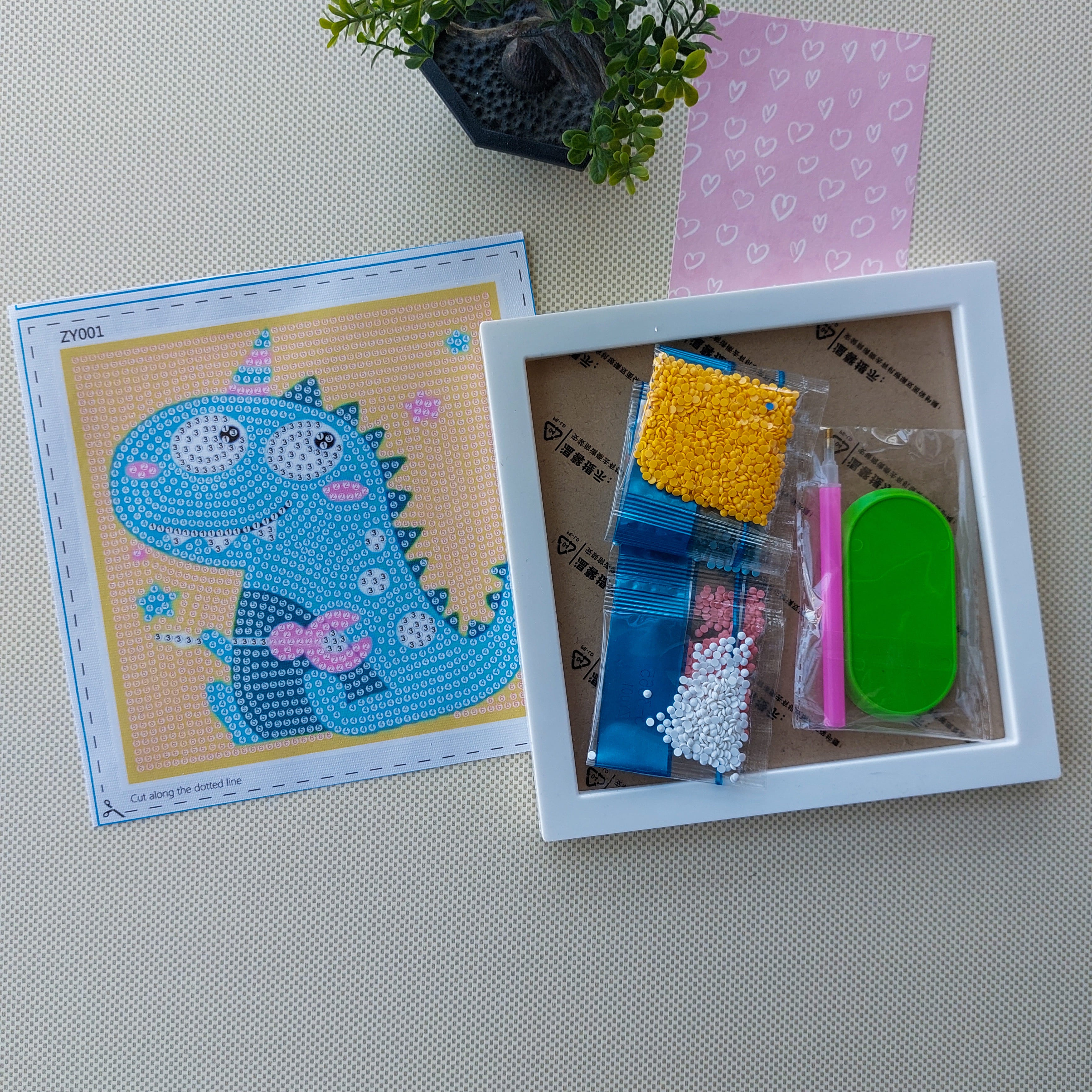Diamond Dot DIY Kits With Frame