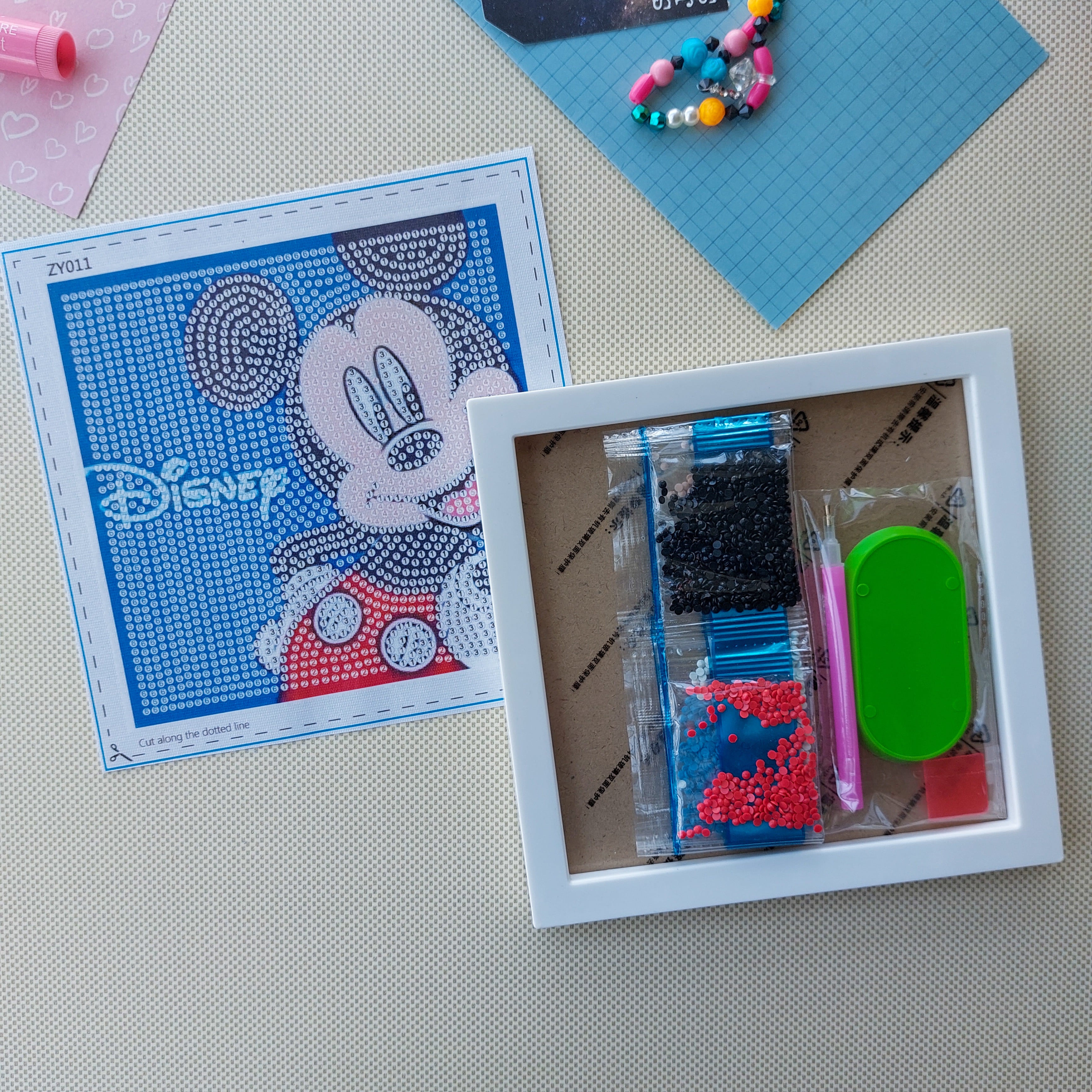 Diamond Dot DIY Kits With Frame