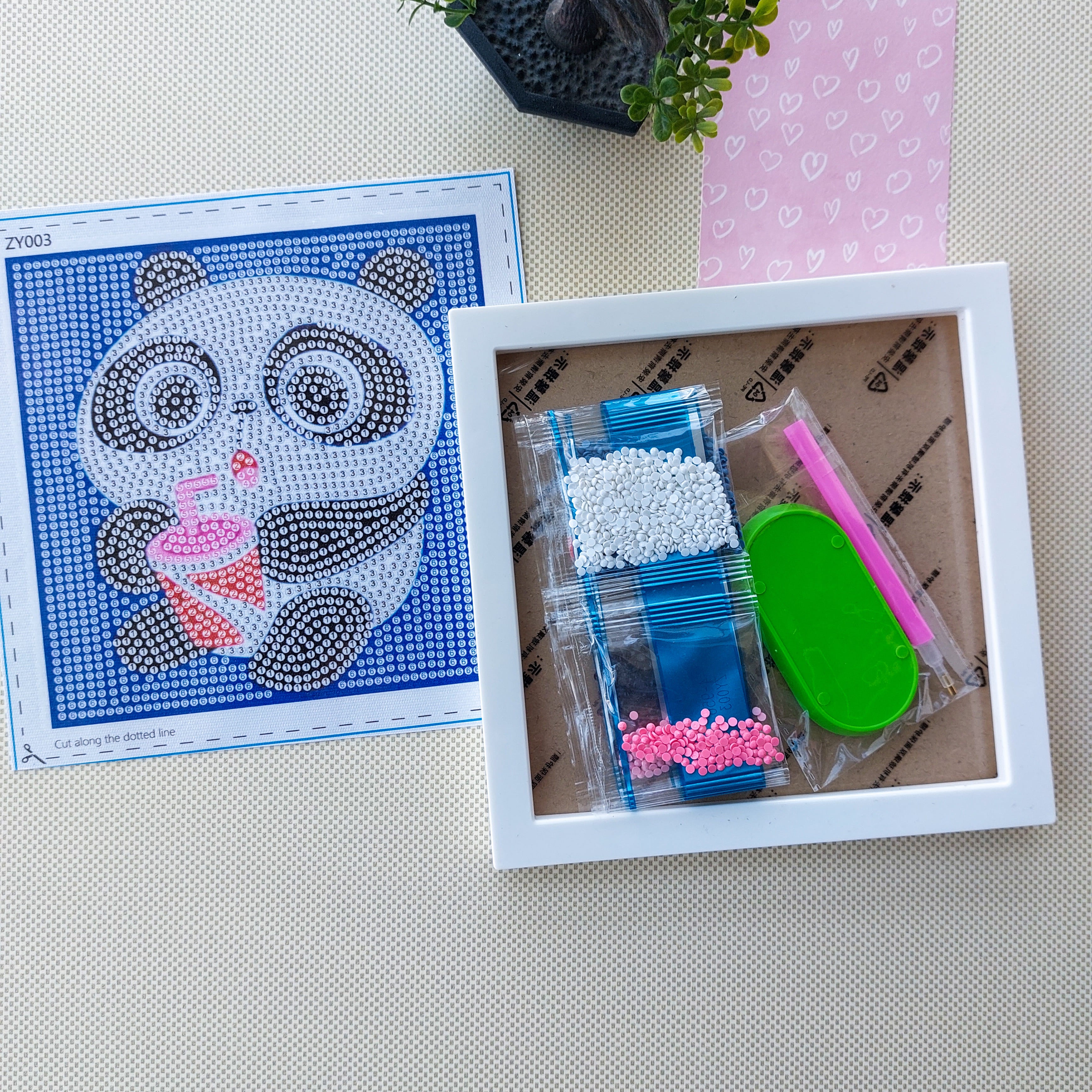 Diamond Dot DIY Kits With Frame