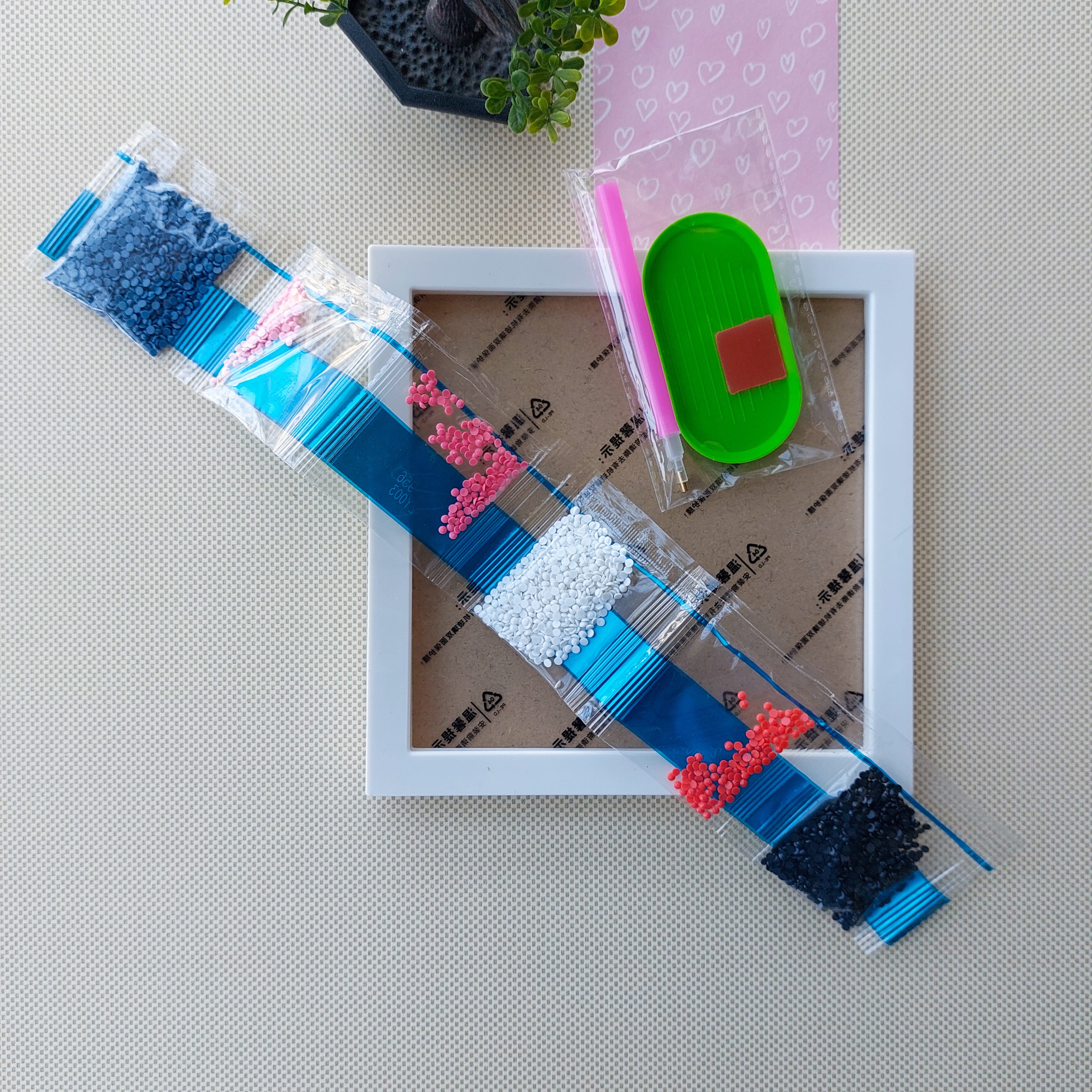 Diamond Dot DIY Kits With Frame