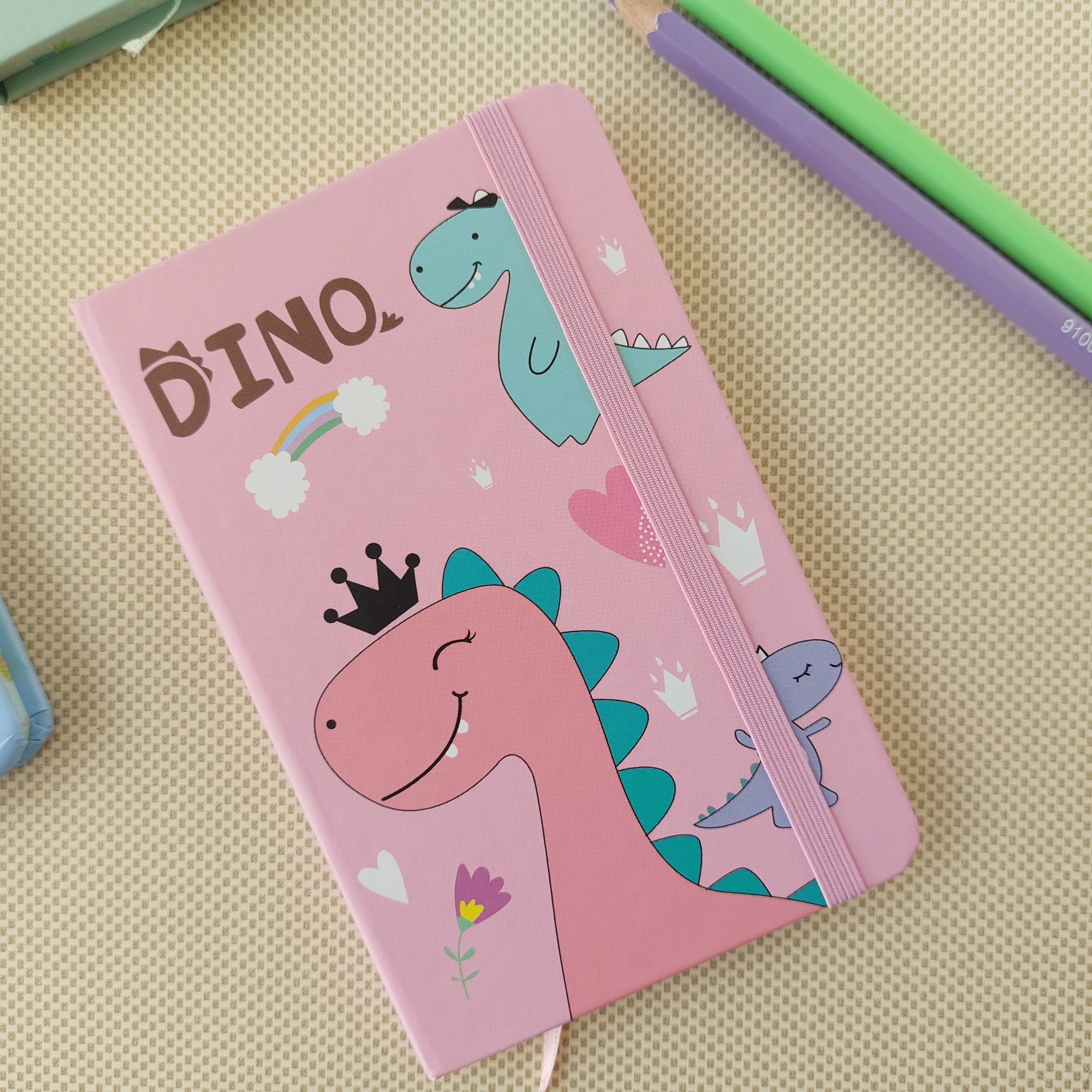 Dino Series Ruled Diaries A6
