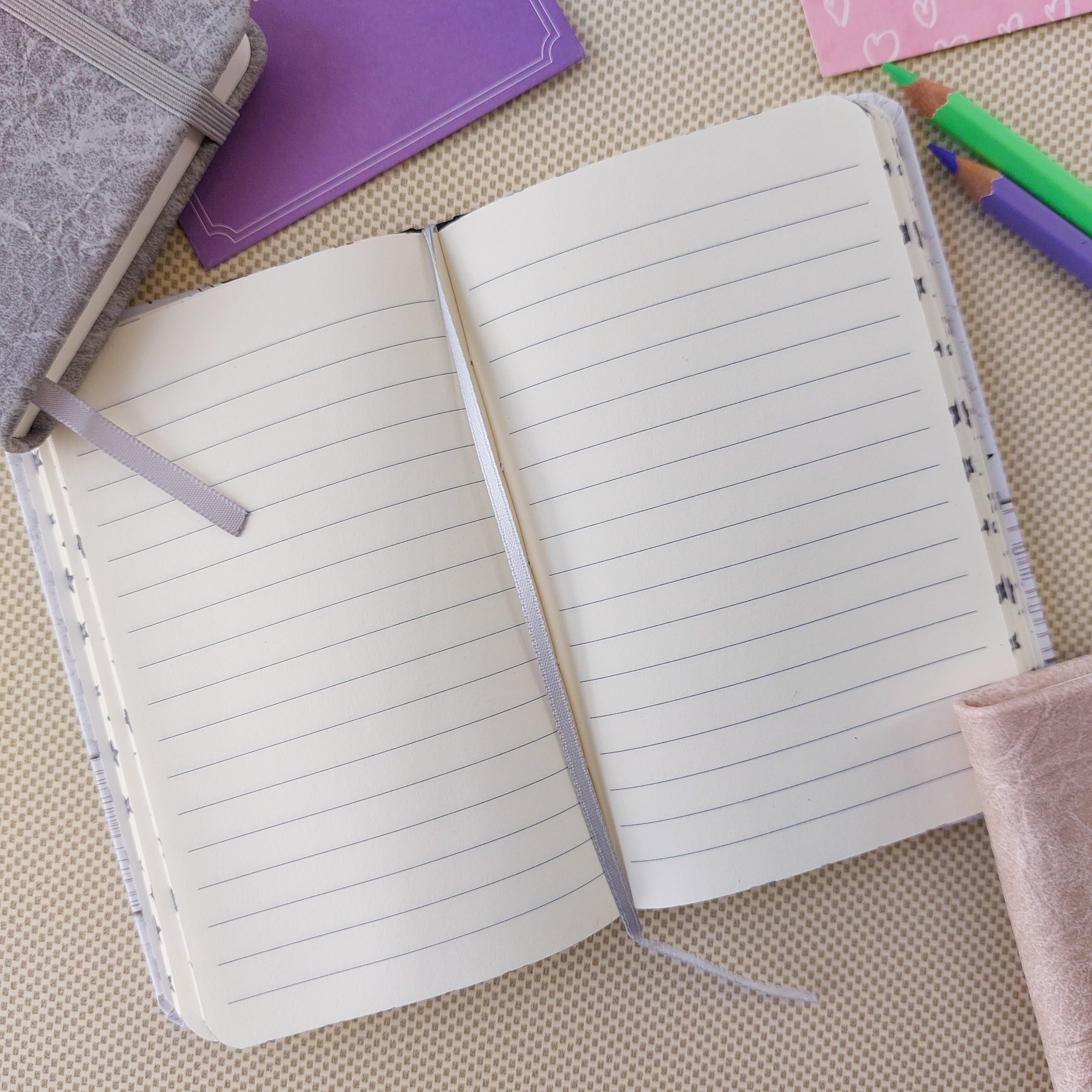 Space Series Ruled Diaries A6