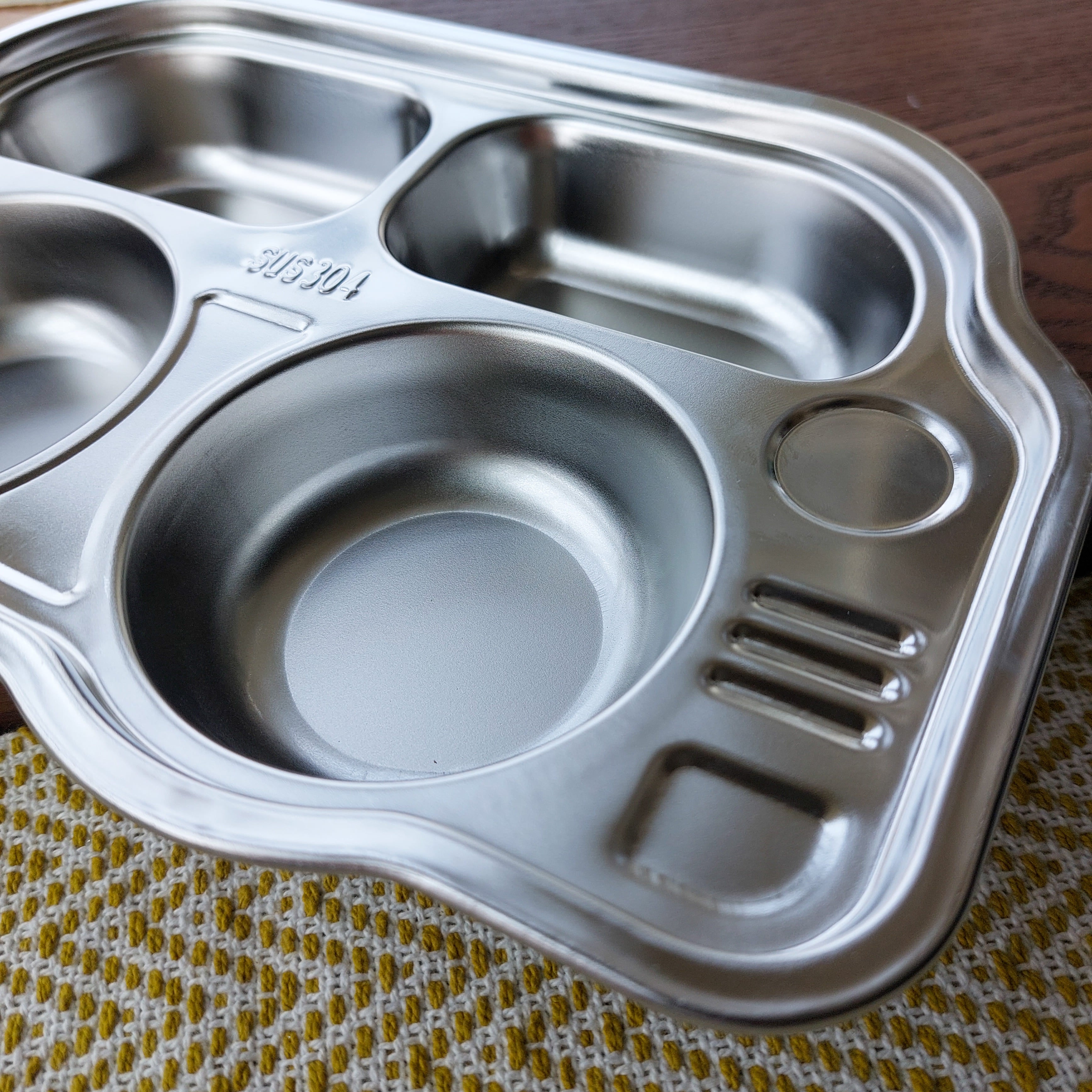 Steel Food Plates For Kids
