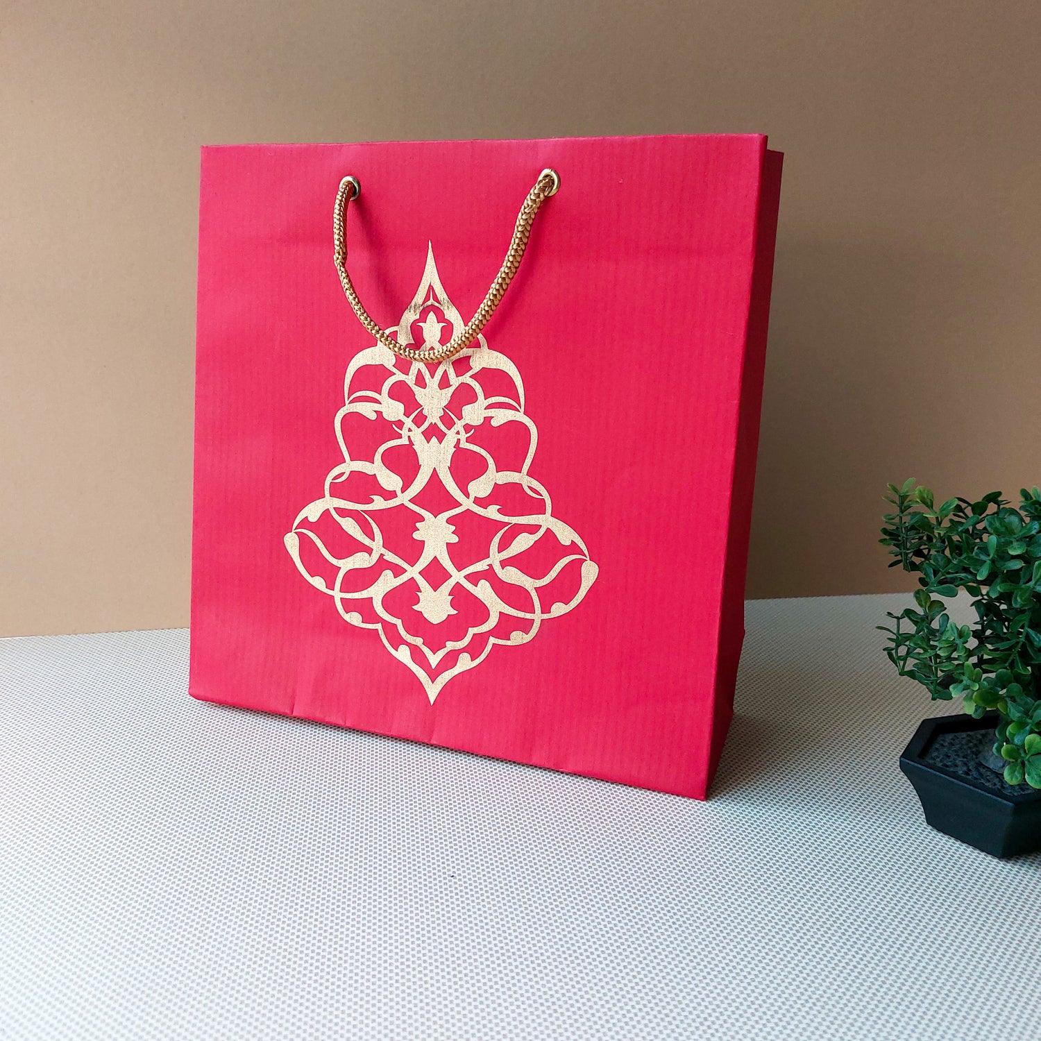 Designer Gift Bags 5pc Set 9x9