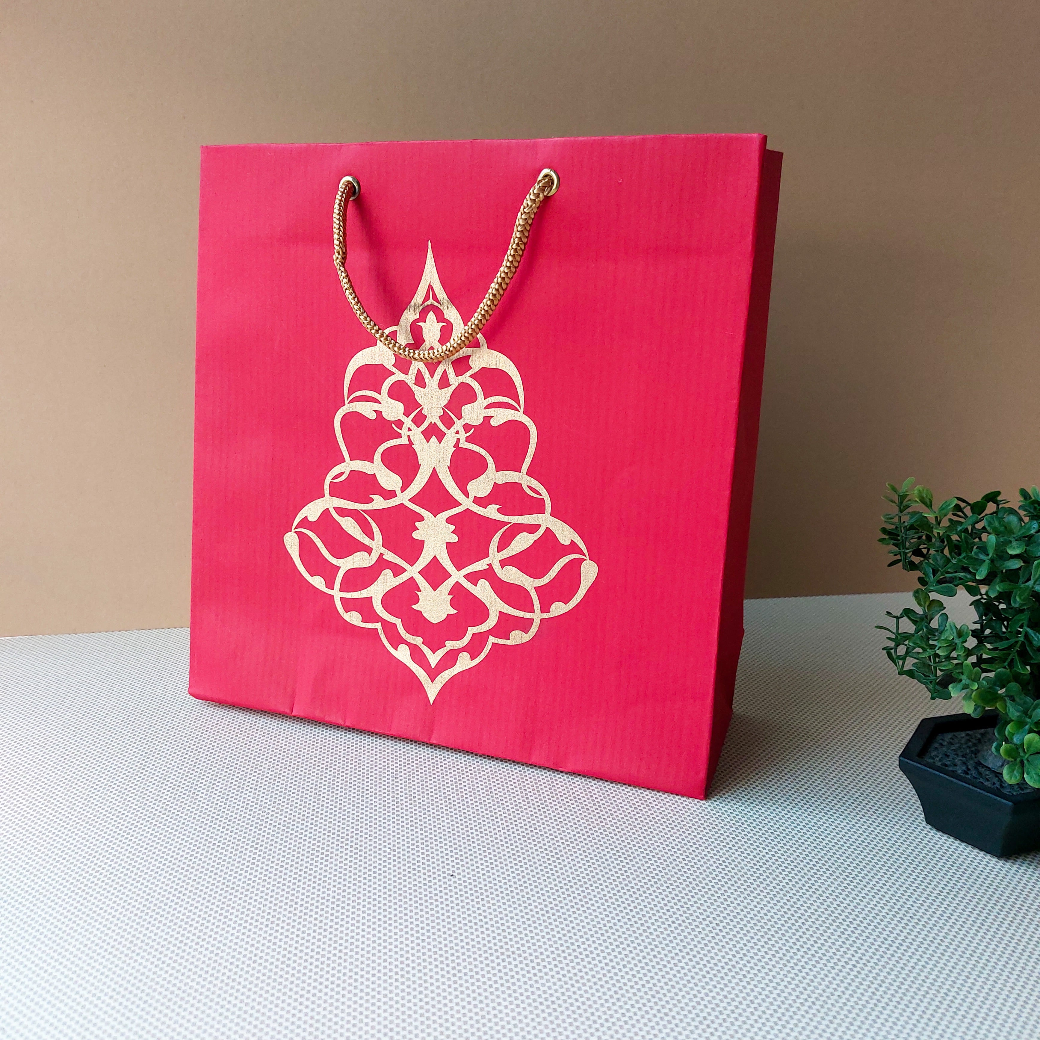 Designer Gift Bags 5pc Set 9x9
