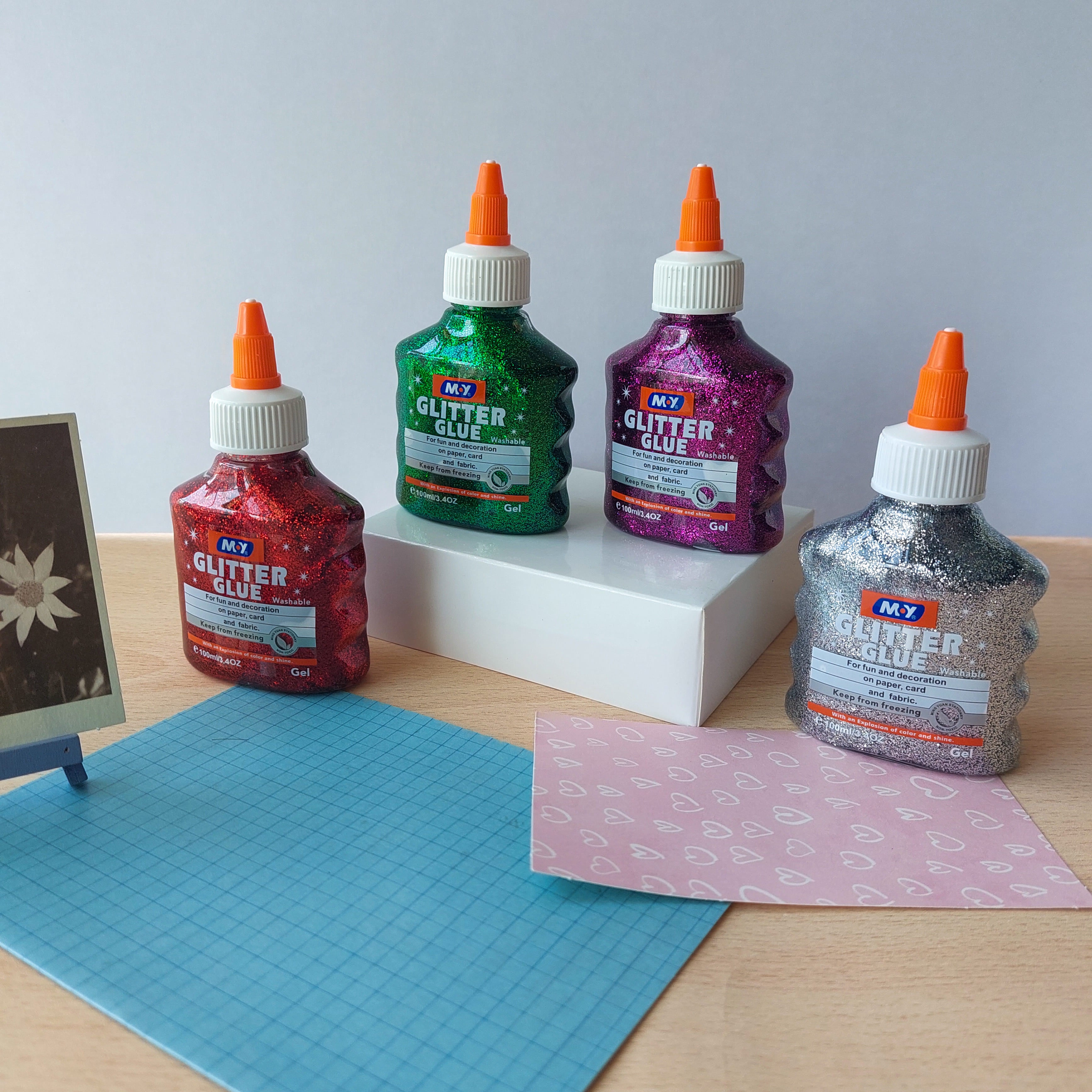 Glitter Glue Bottles