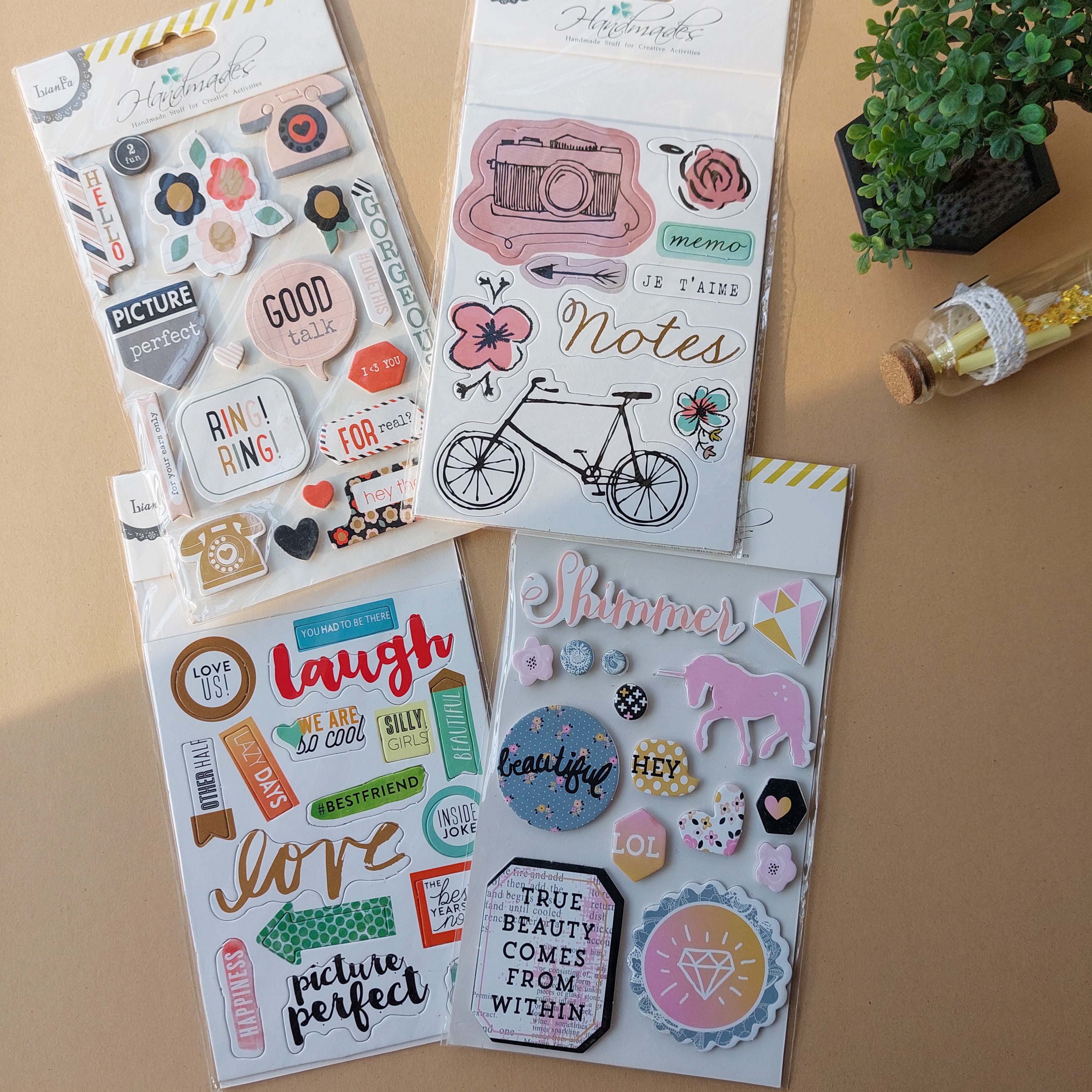 Scrapbook Stickers Handmades