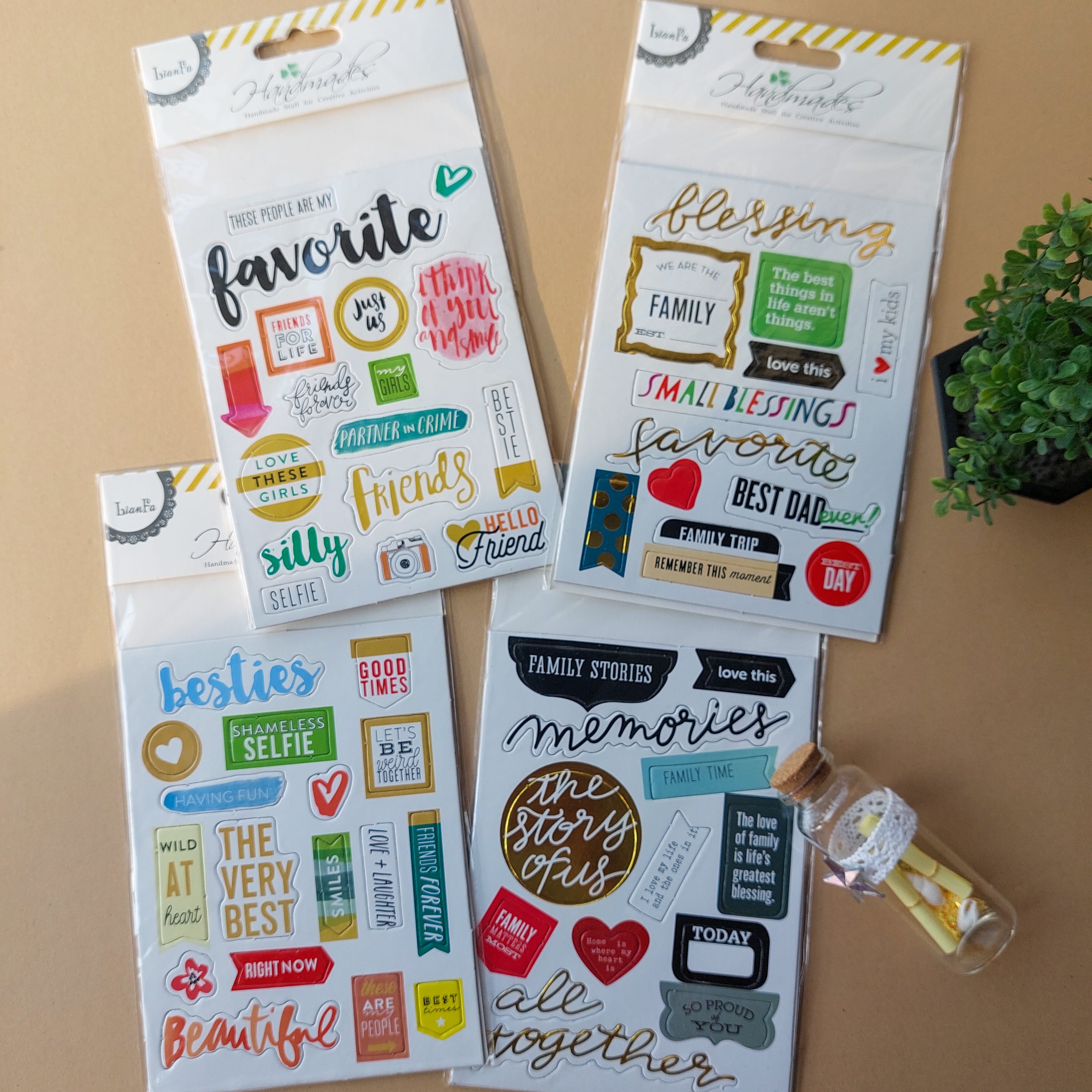 Scrapbook Stickers Handmades
