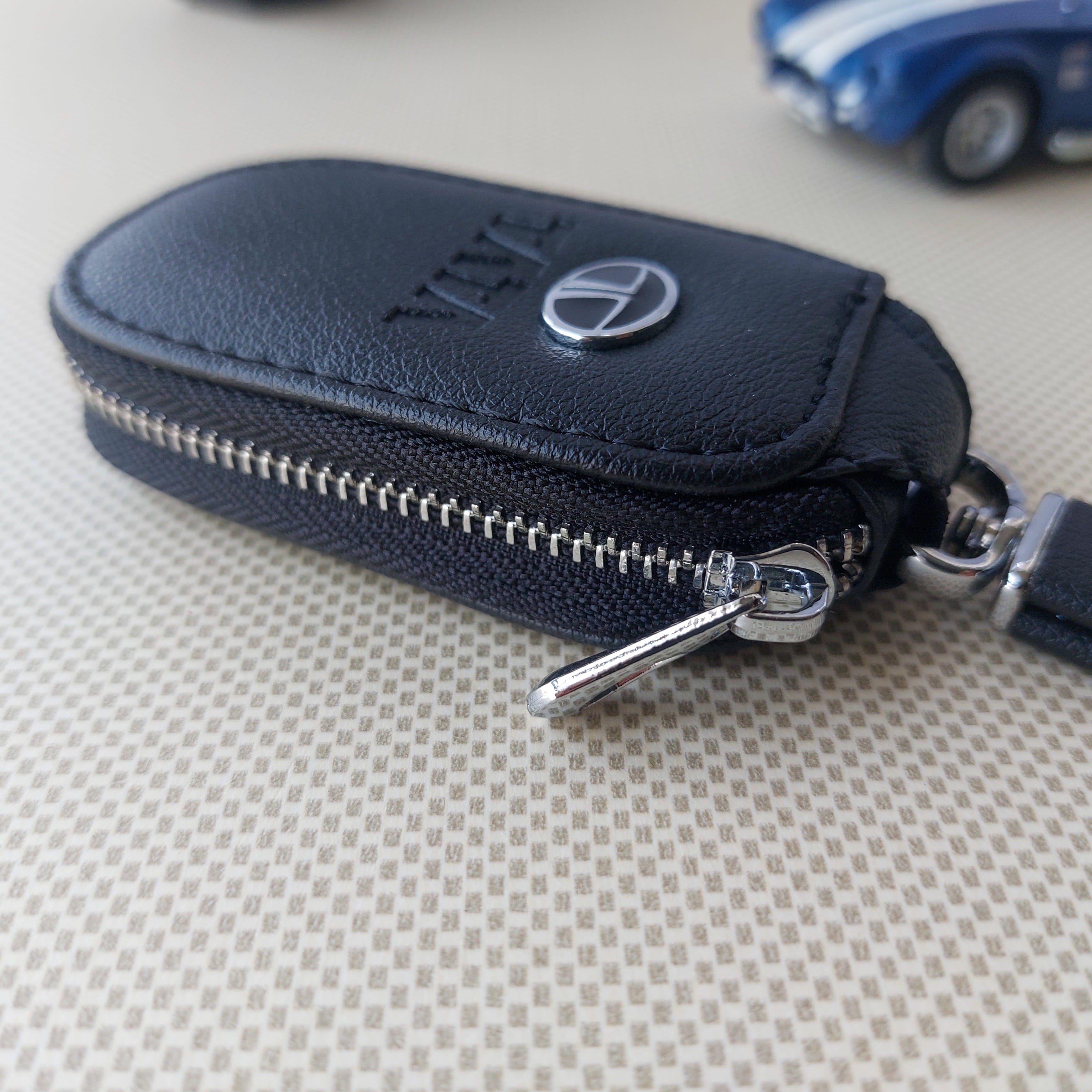 Premium Car Logo Keychains With Pouch