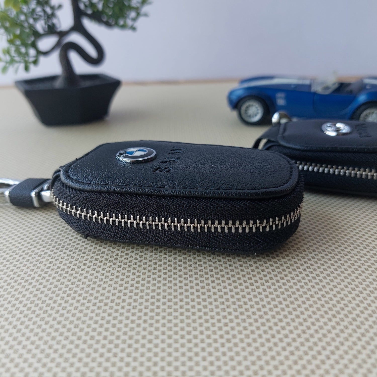 Premium Car Logo Keychains With Pouch