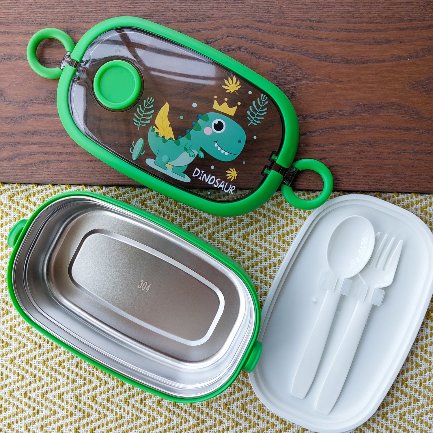 Lunch Boxes Dino Rectangle