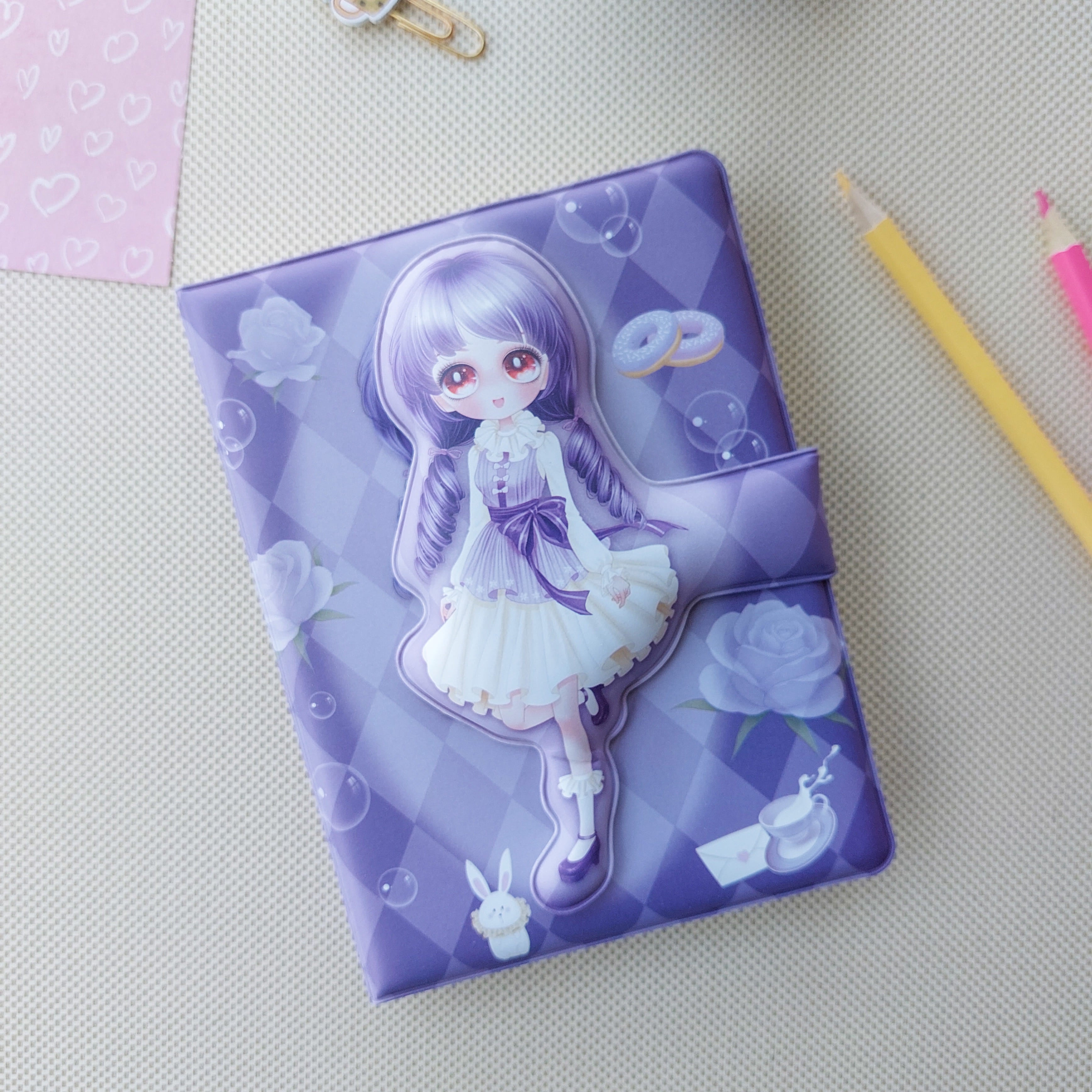 3D Zorse Magnetic Ruled Diaries