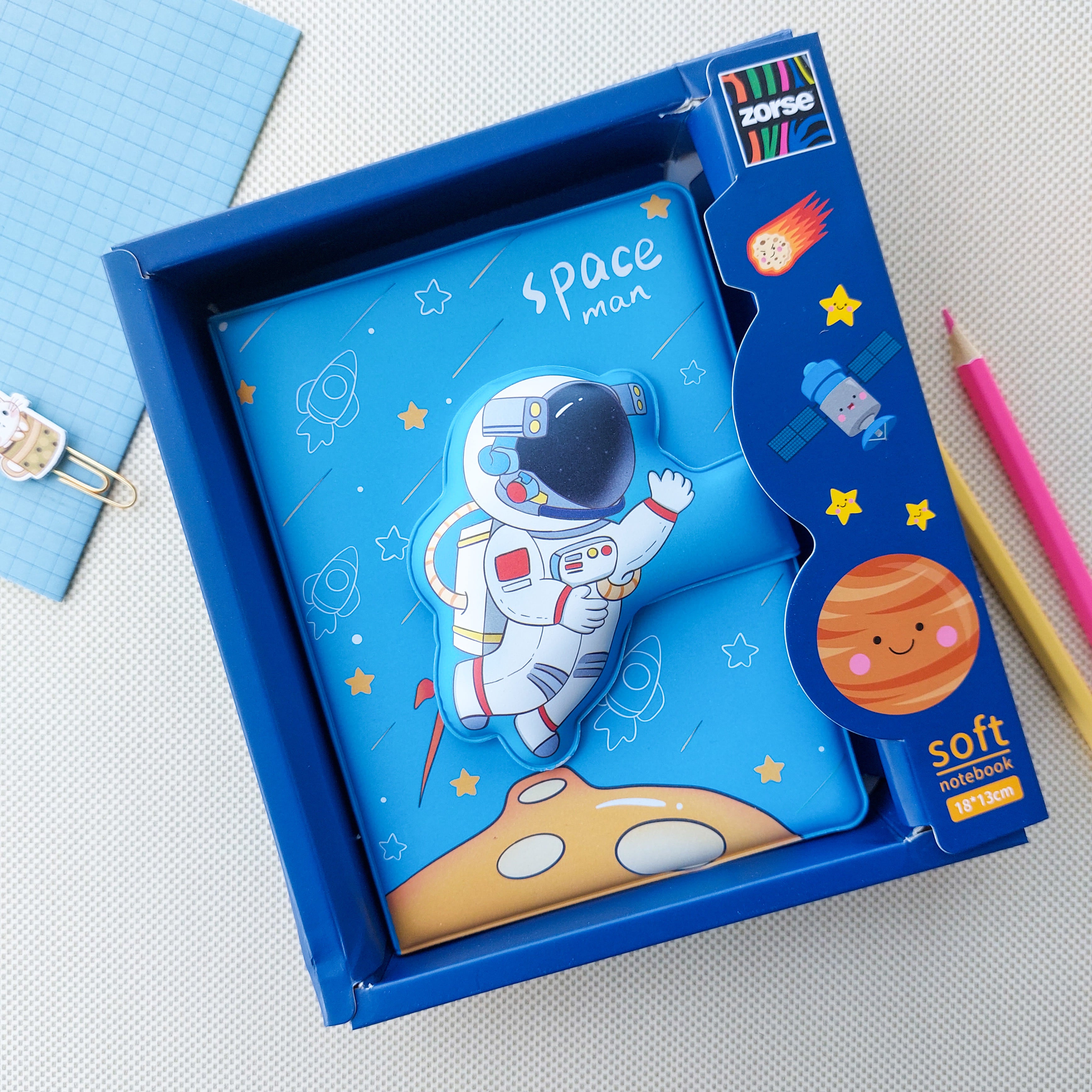 3D Zorse Magnetic Ruled Diaries