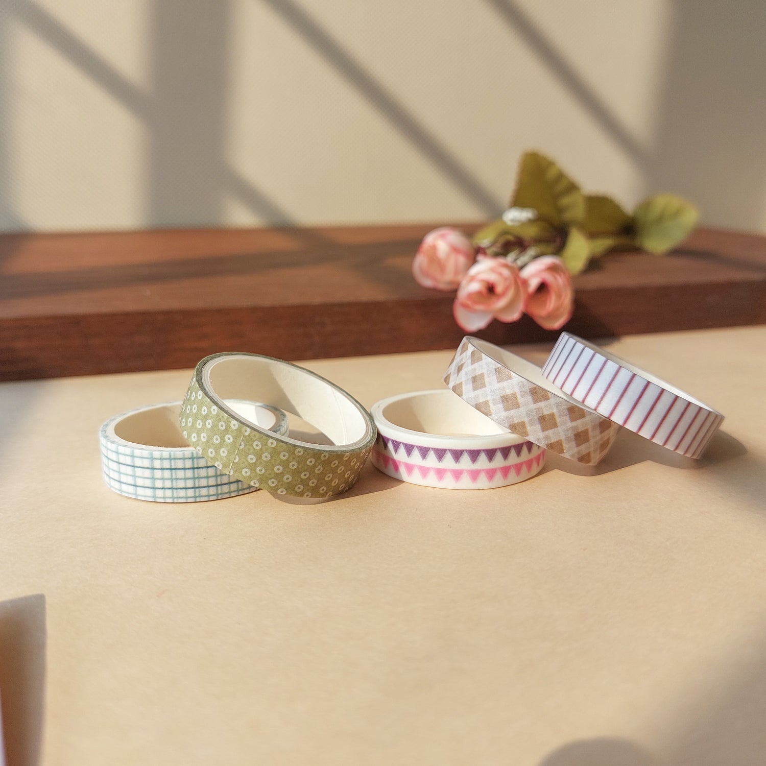 Multi Design Washi Tapes 5pc Set