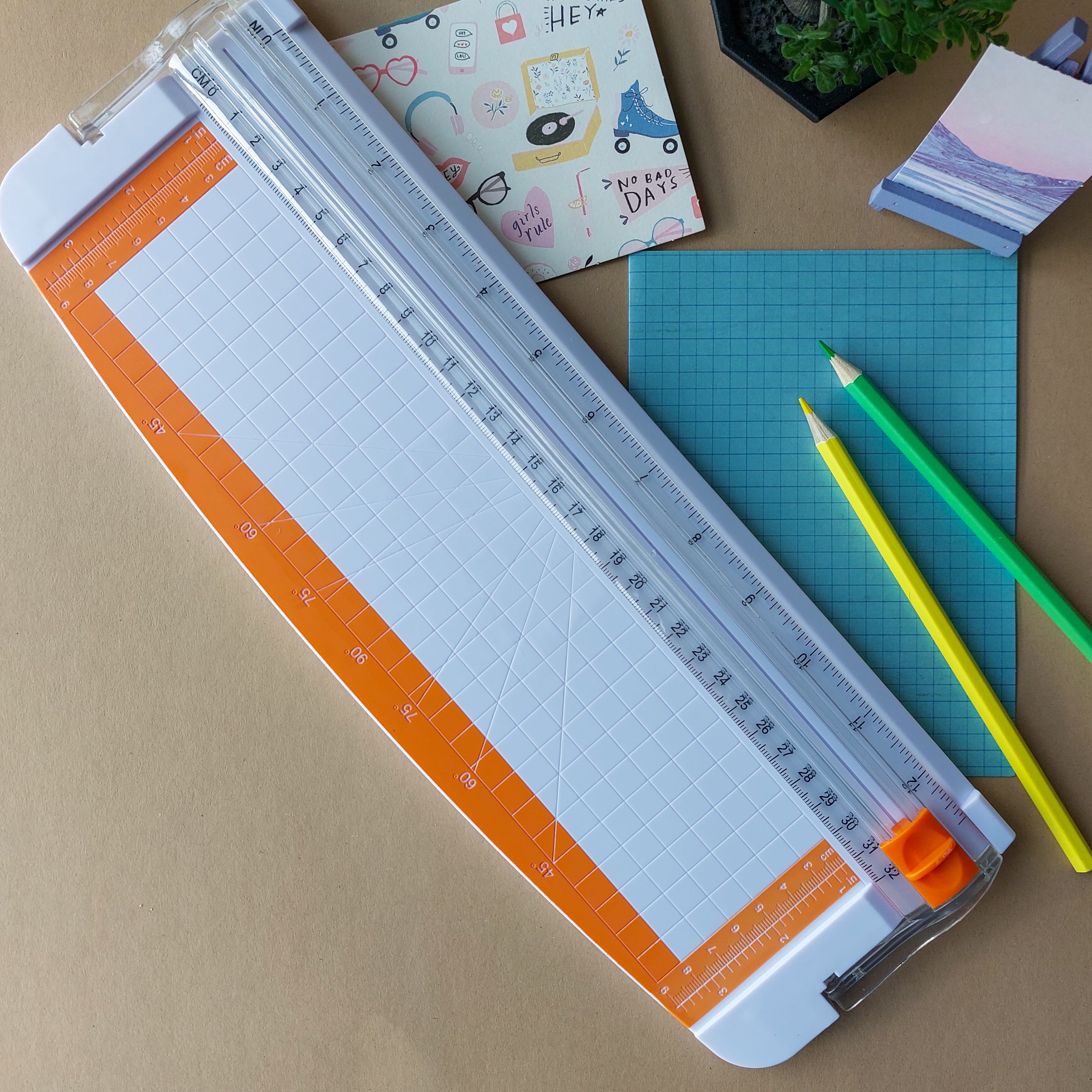Paper Trimmers 3"x 12" Orange