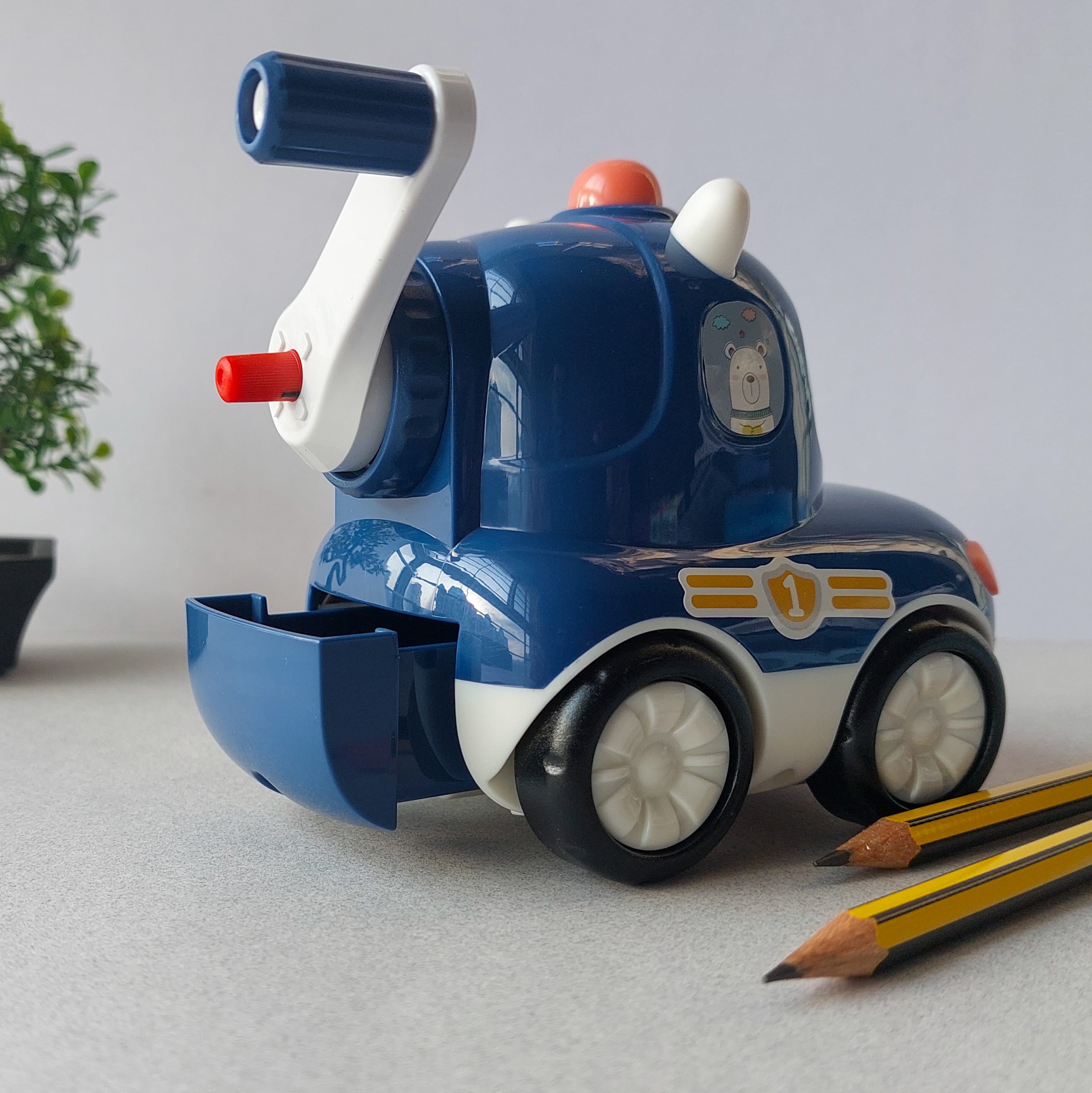 Police Car Manual Sharpeners